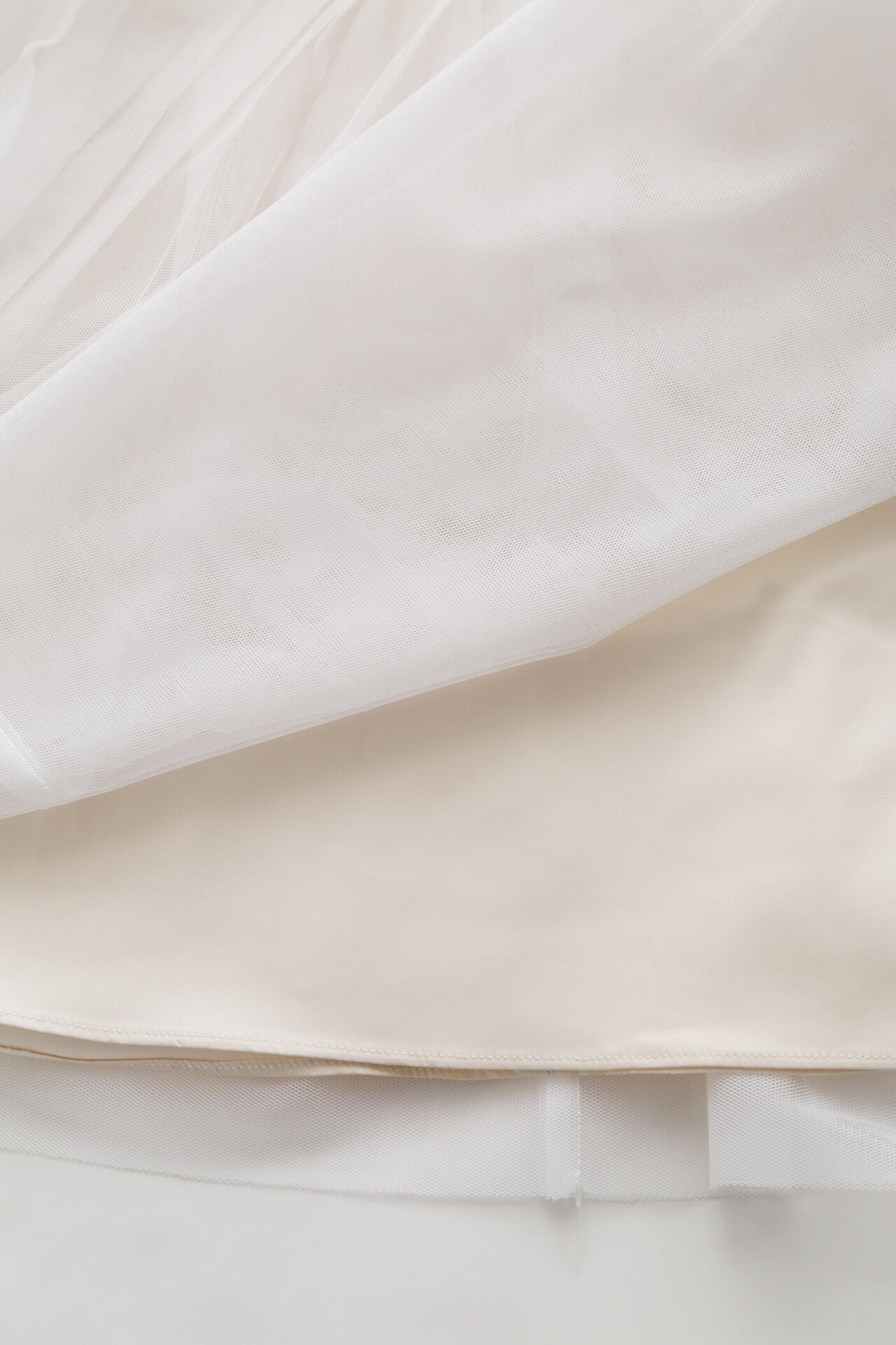 Tulle Pleats Layered