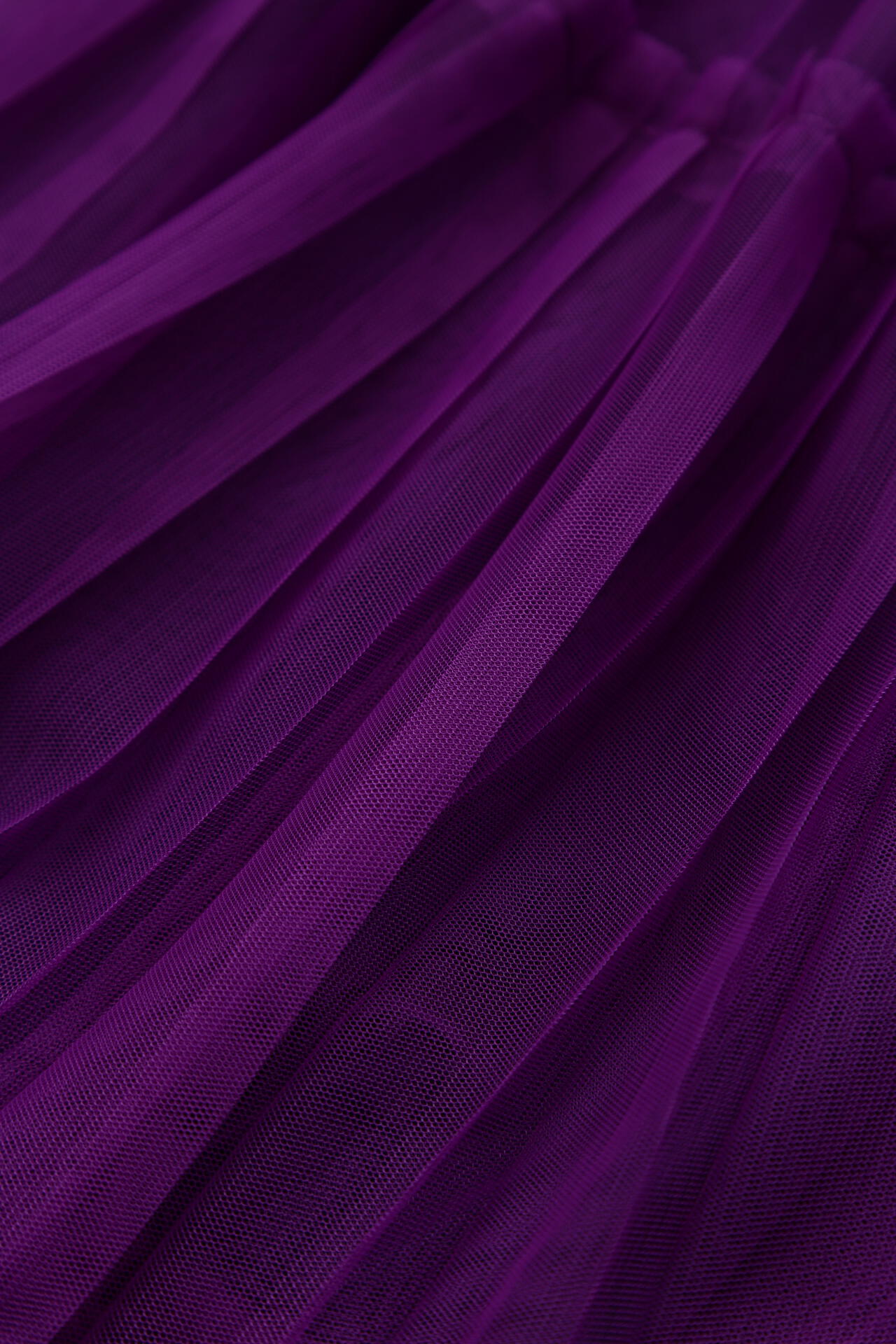 Tulle Pleats Layered