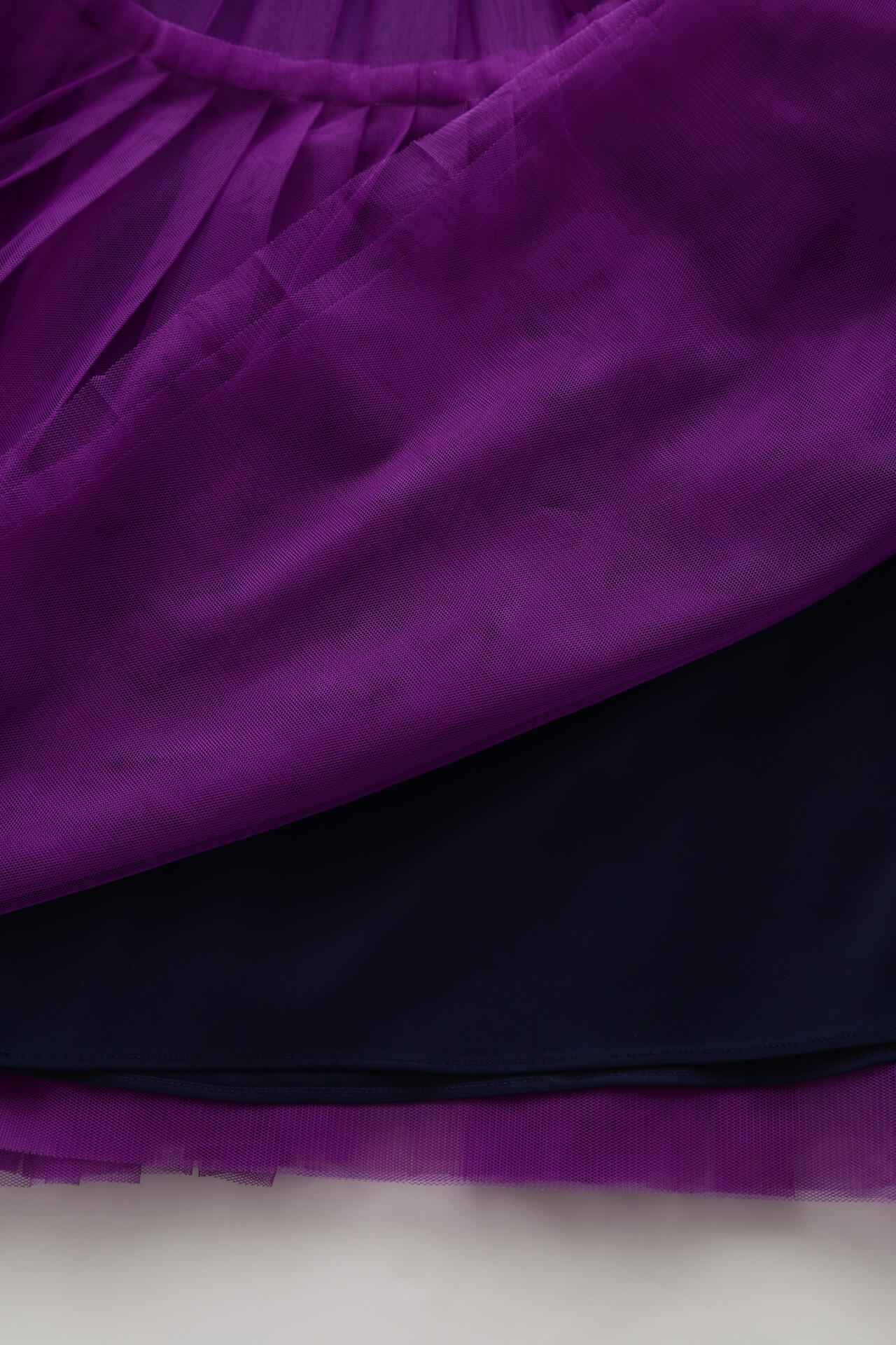 Tulle Pleats Layered