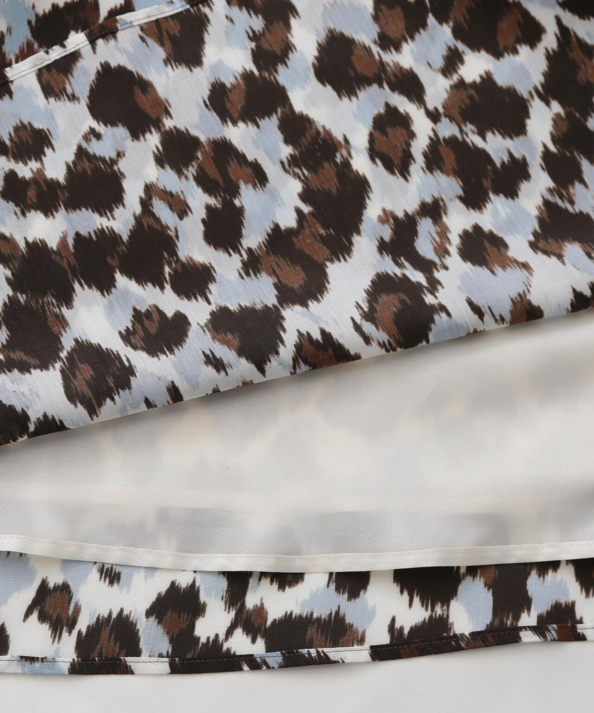 Printed Flare Skirt