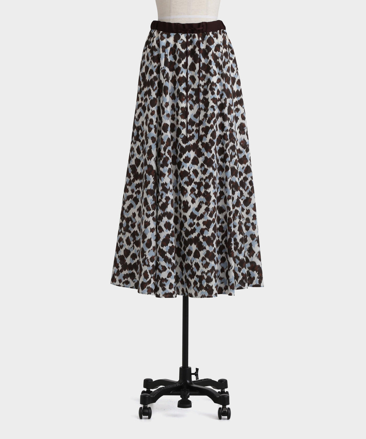 Printed Flare Skirt