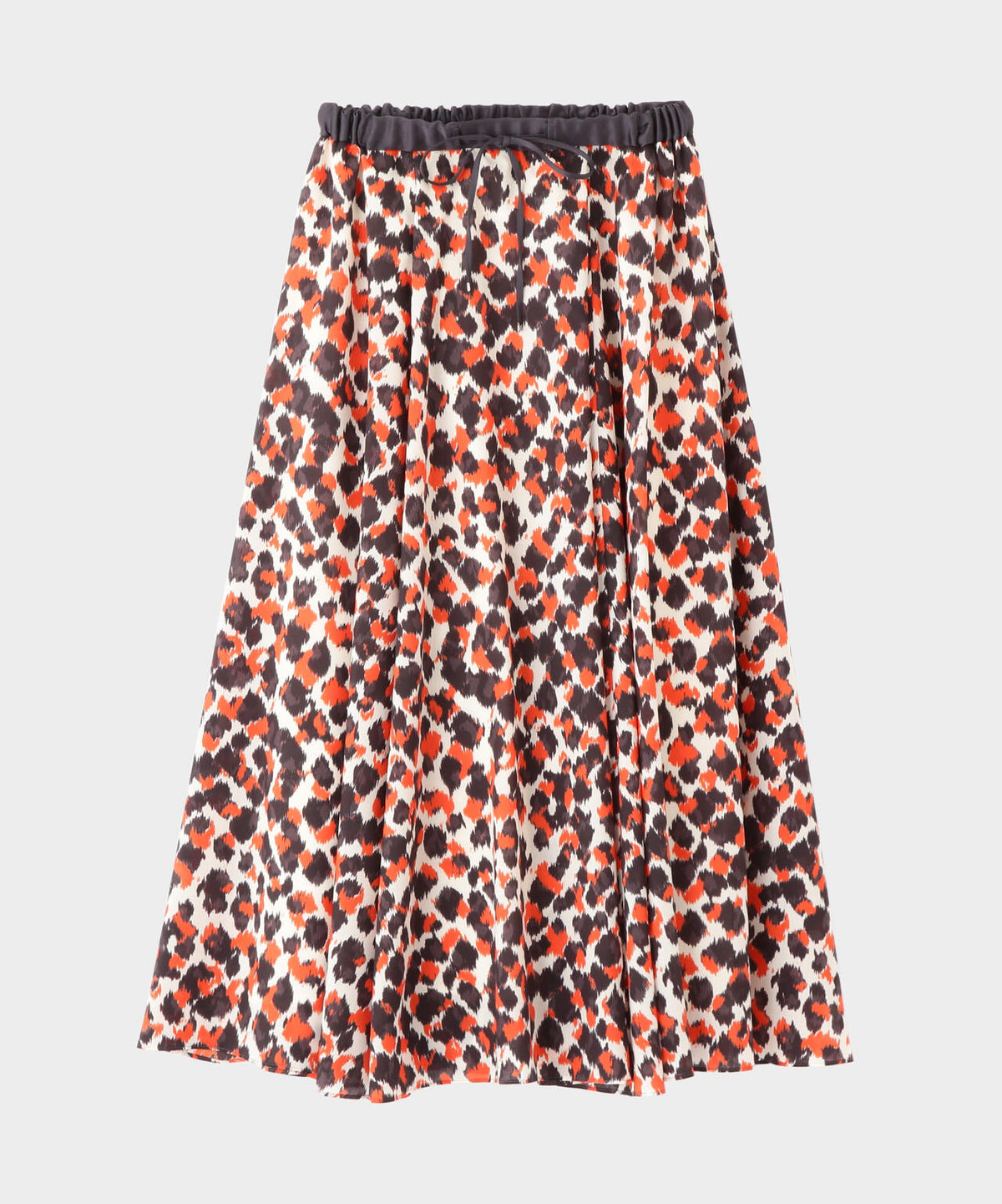 Printed Flare Skirt