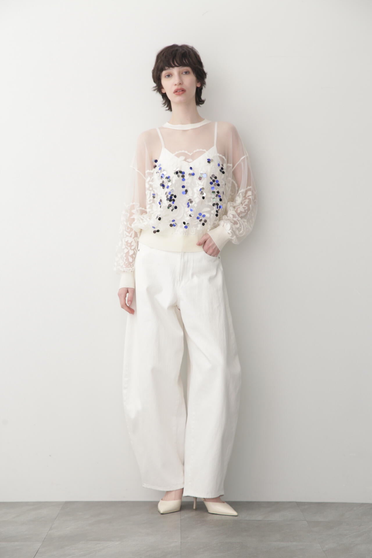 【TV着用】【GISELe 6月号掲載商品】Curvy Denim