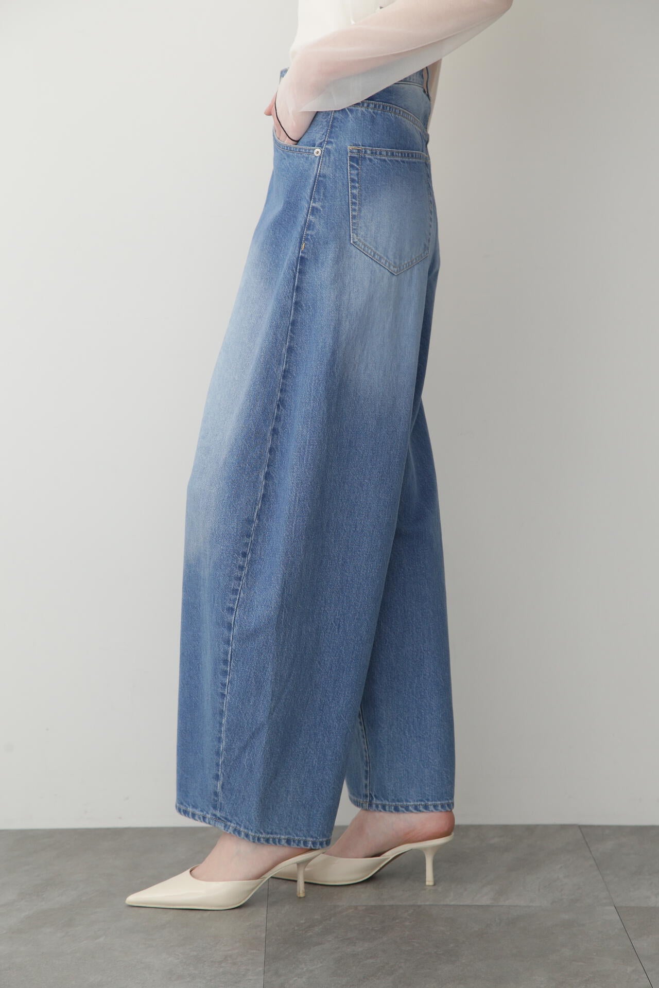 【TV着用】【GISELe 6月号掲載商品】Curvy Denim