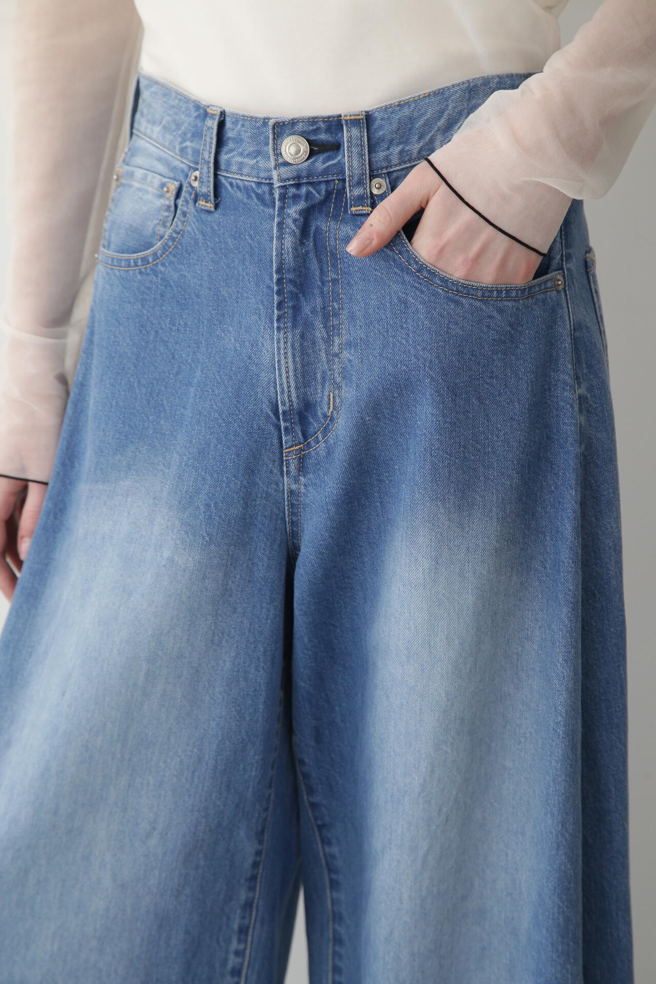 【TV着用】【GISELe 6月号掲載商品】Curvy Denim