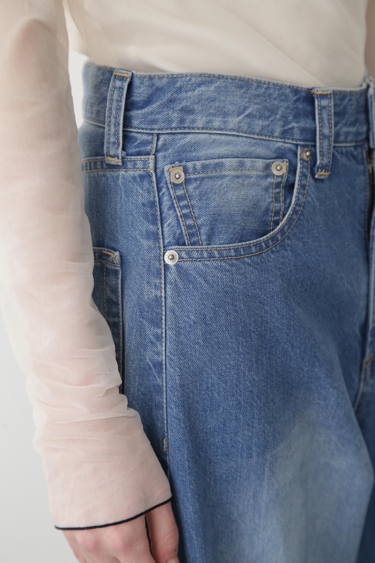 【TV着用】【GISELe 6月号掲載商品】Curvy Denim