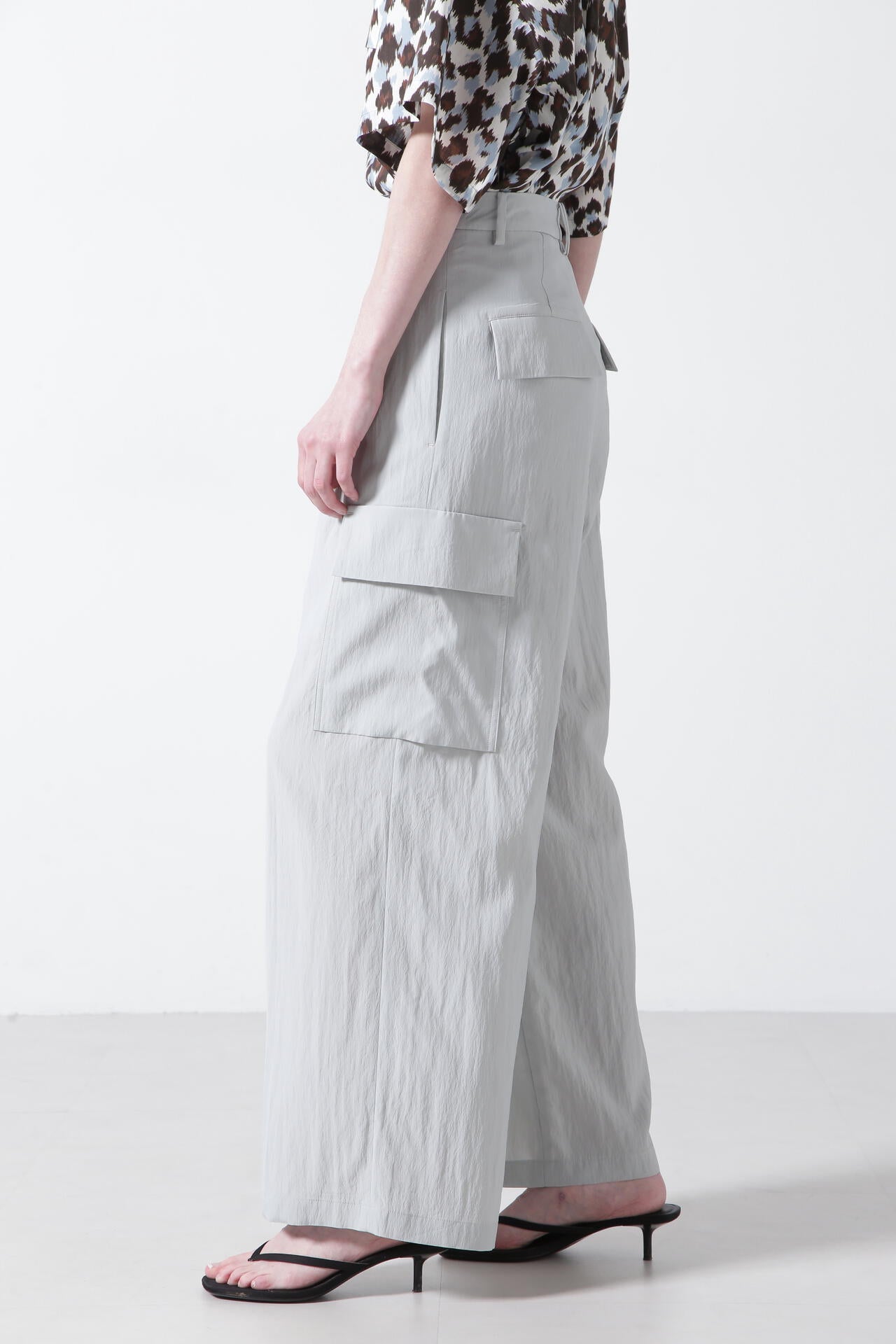 Nylon Stretch Cargo Pants