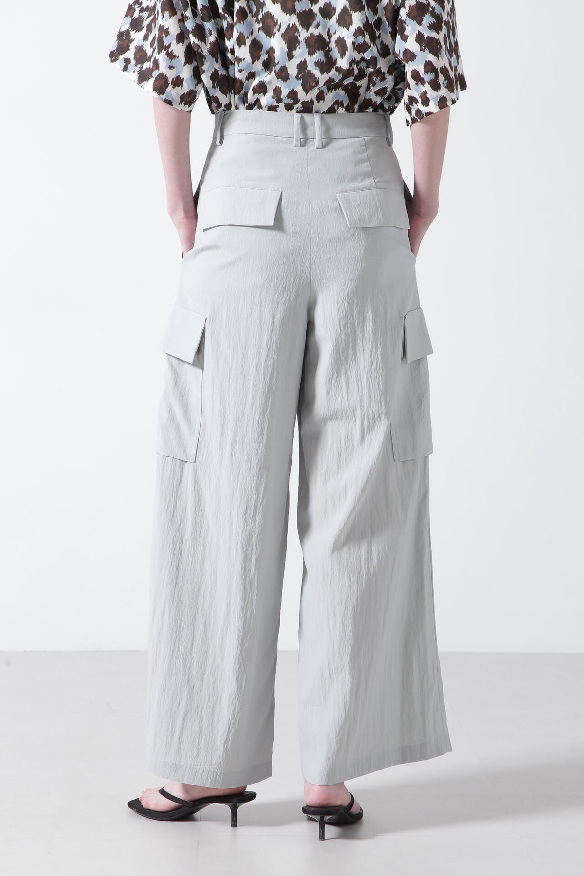 Nylon Stretch Cargo Pants