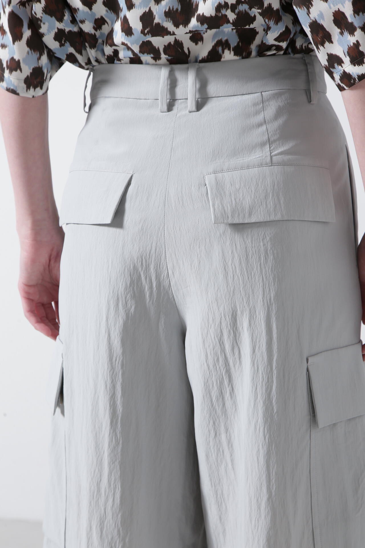 Nylon Stretch Cargo Pants