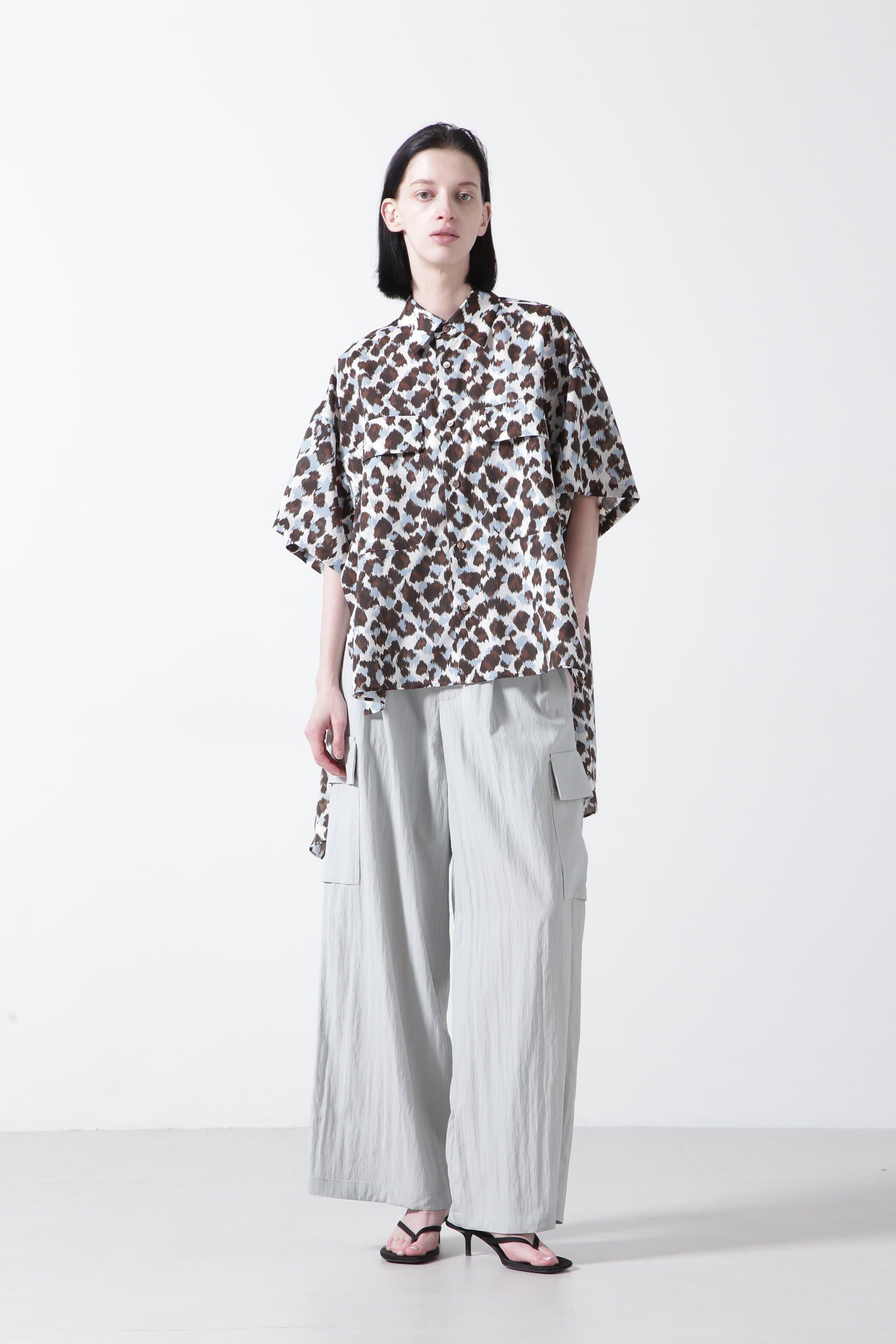 Nylon Stretch Cargo Pants