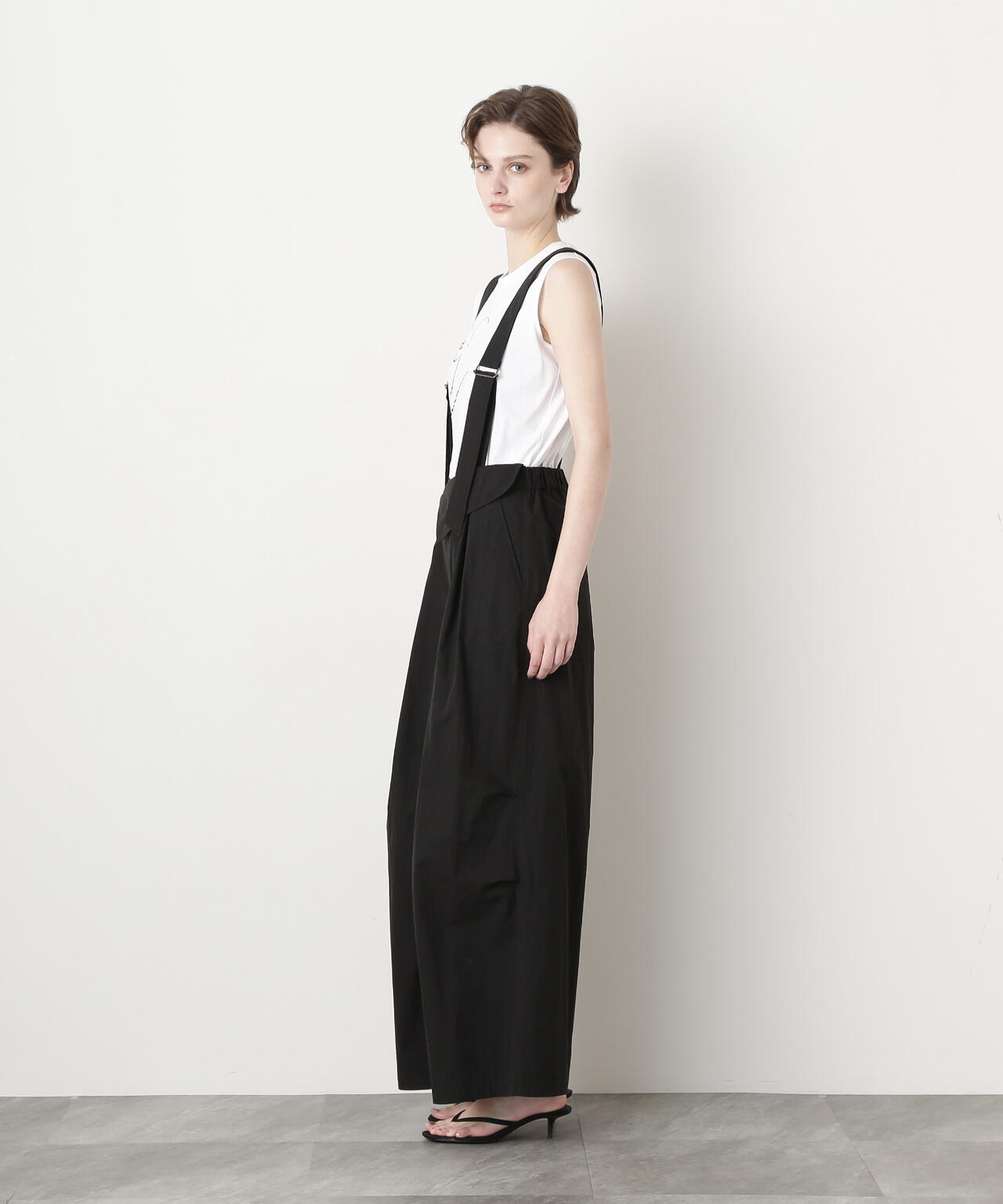 Suspender Wide Pants