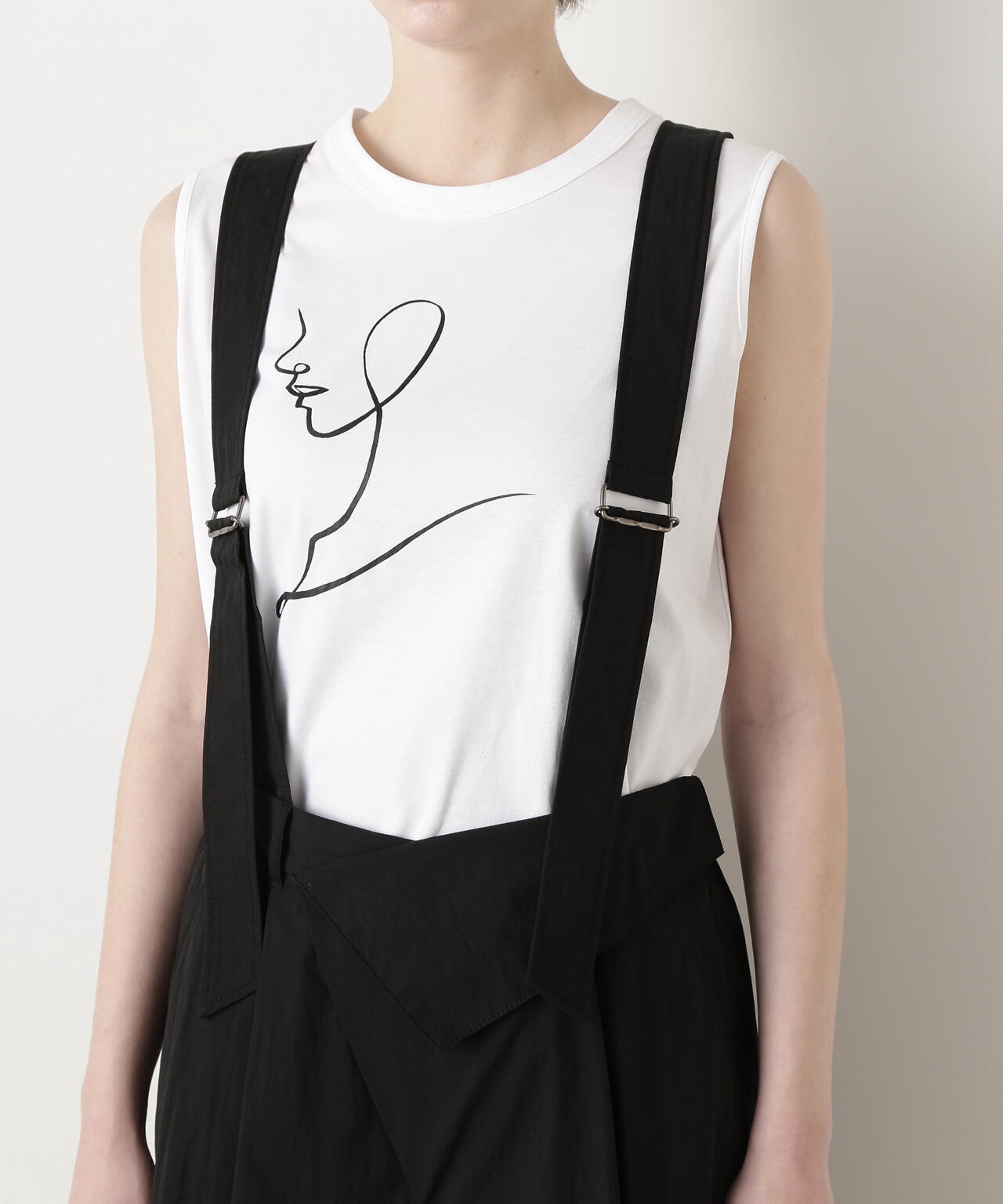 Suspender Wide Pants