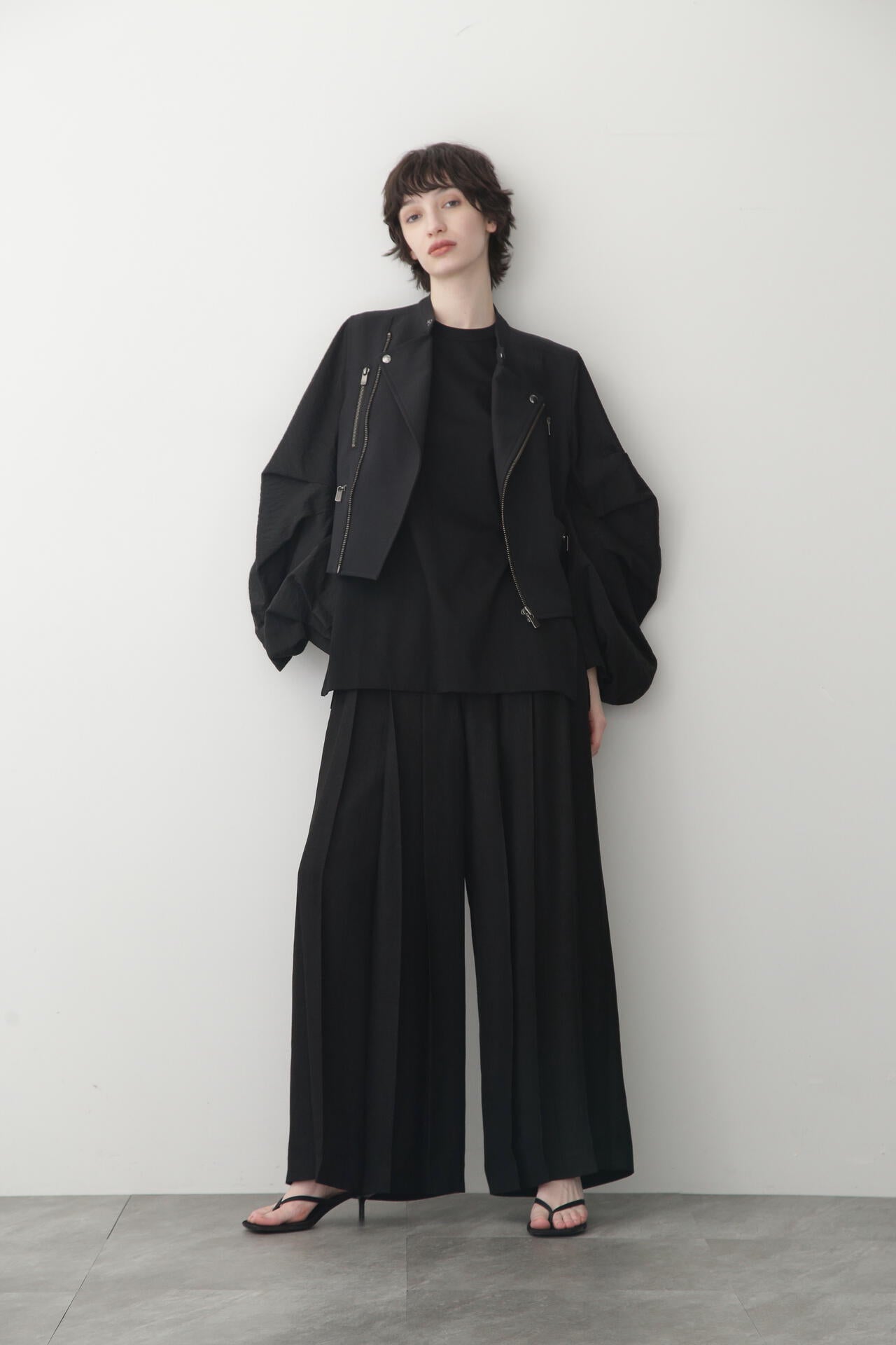 Sheer Sleeve Riders Jacket