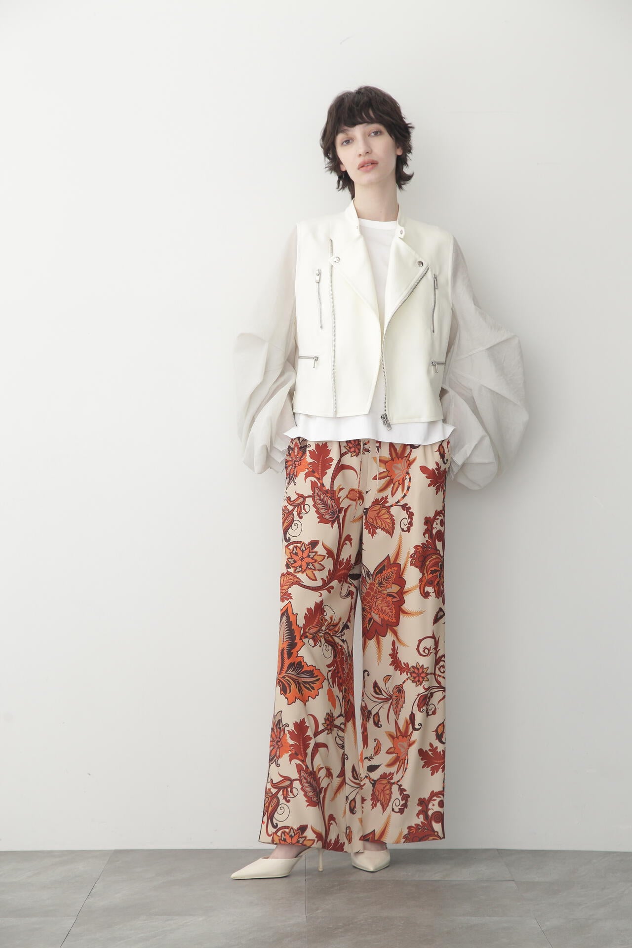 Sheer Sleeve Riders Jacket