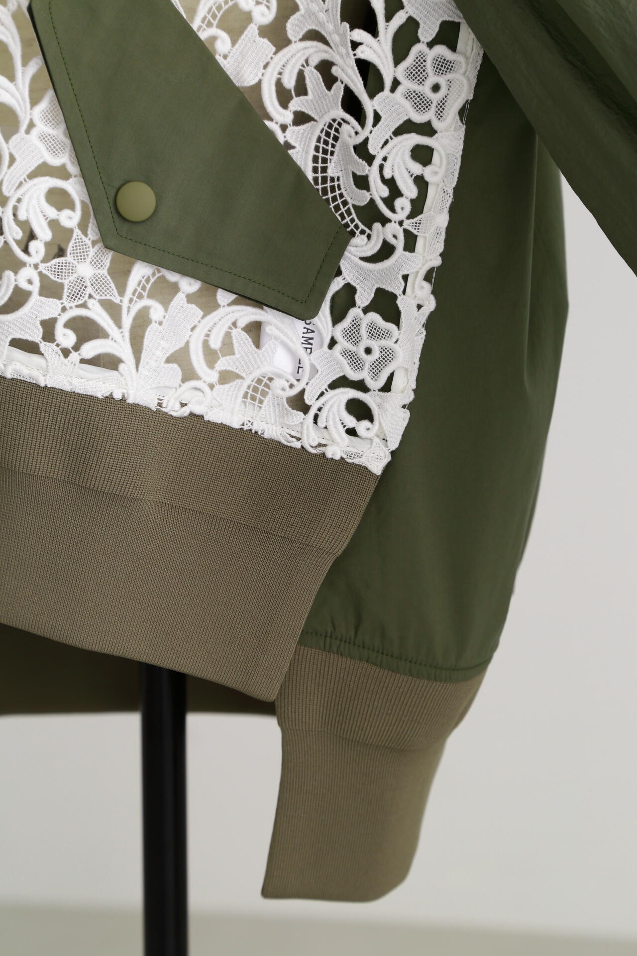 Lace Combi Sheer Sleeve MA-1