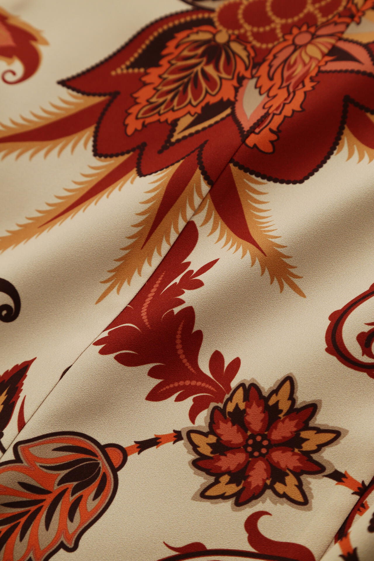 【TV着用】Printed Narrow ilhouette Gilet