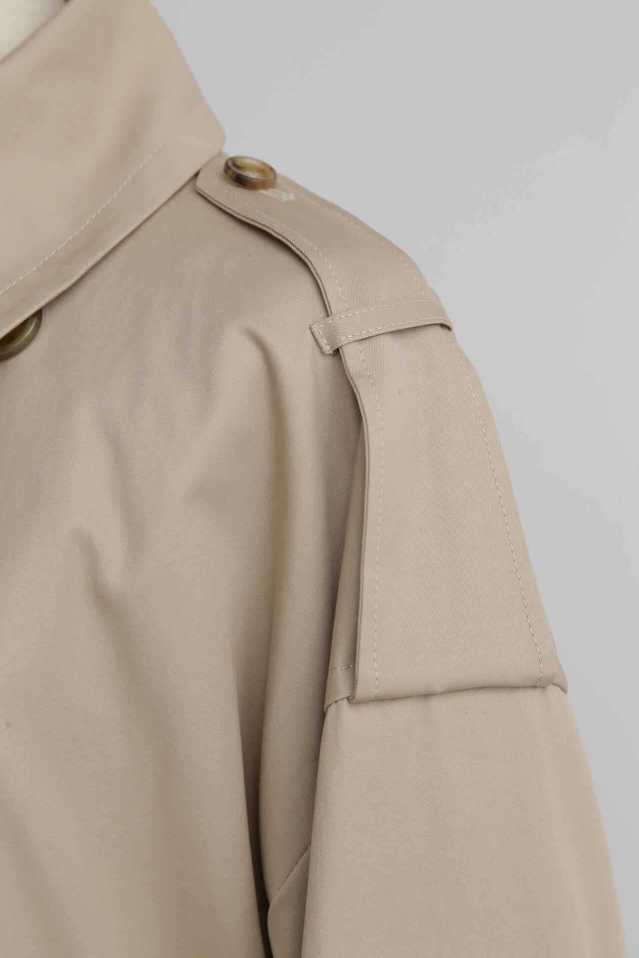 Back Printed Trench Coat