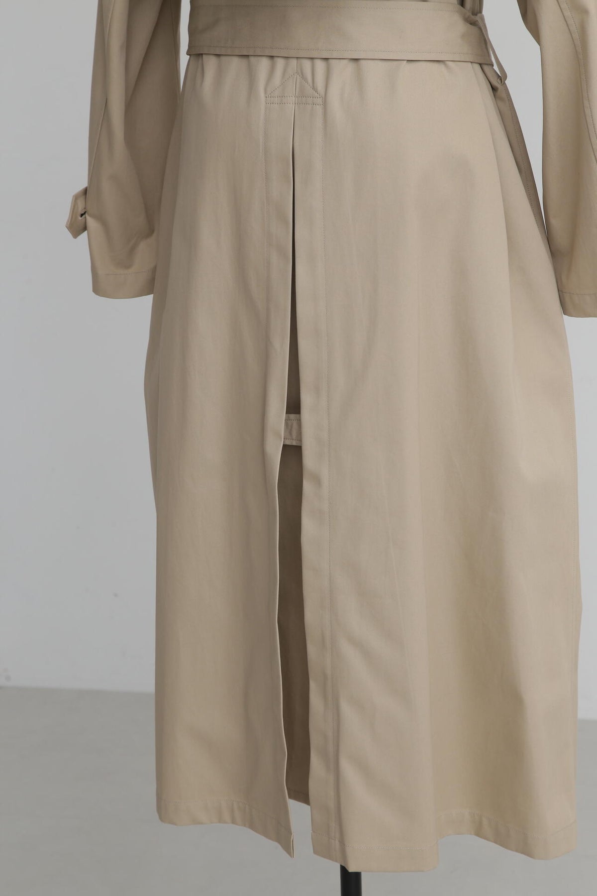 No Collar Trench Coat