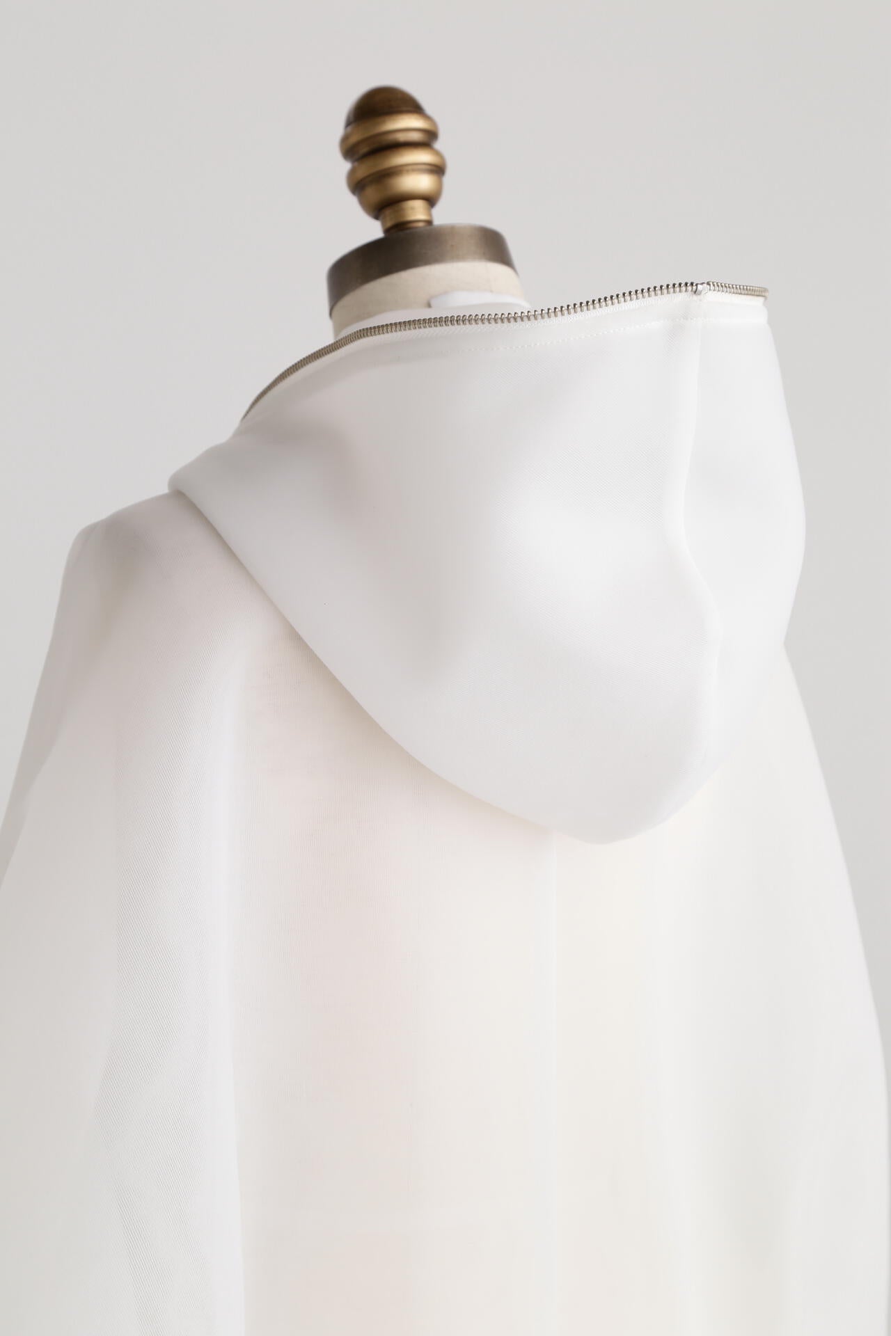 Sheer Doubleknit Hoody