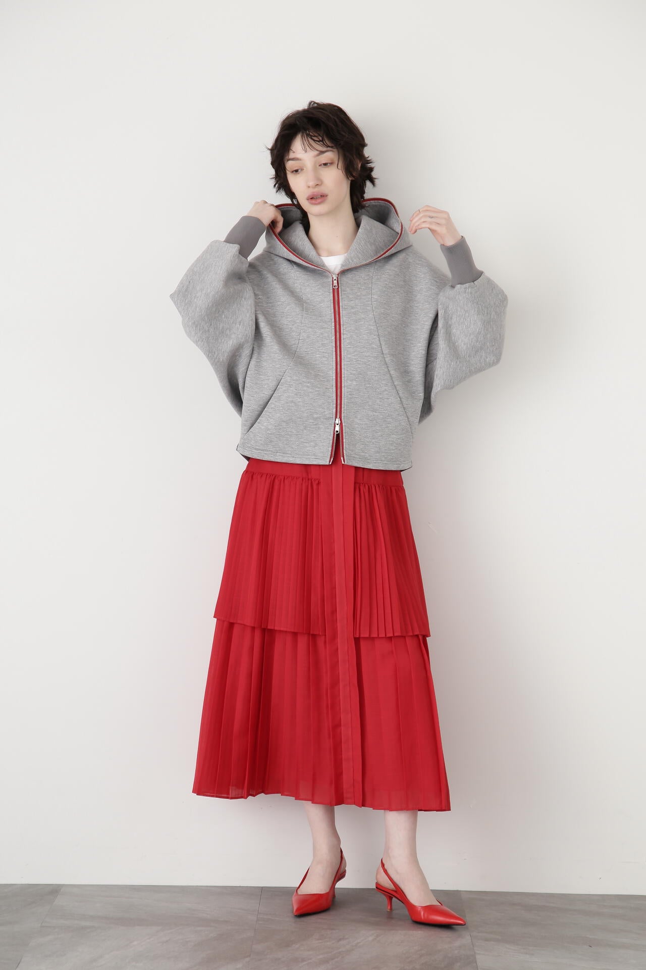 Air Double Knit Hood Zip Up