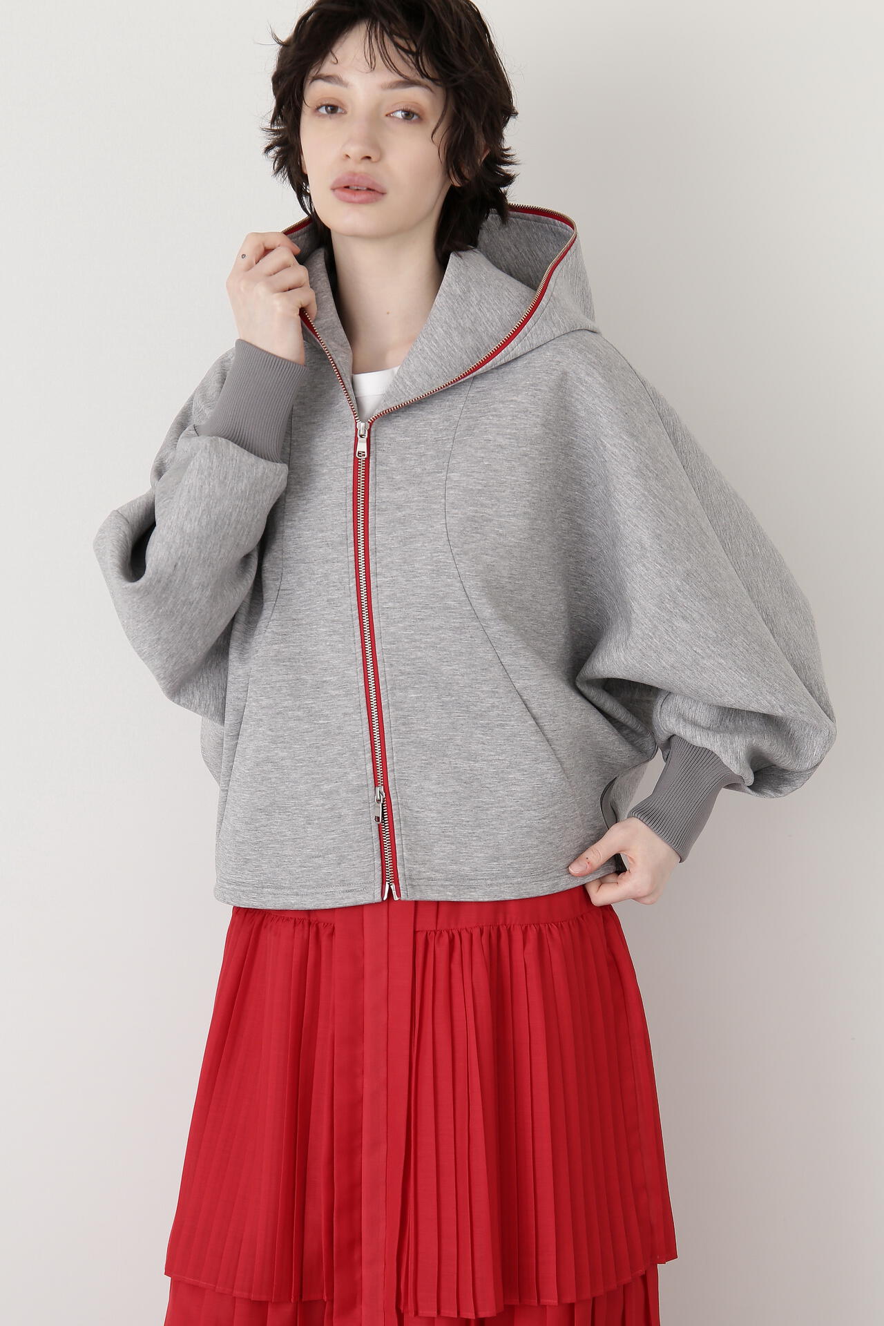 Air Double Knit Hood Zip Up
