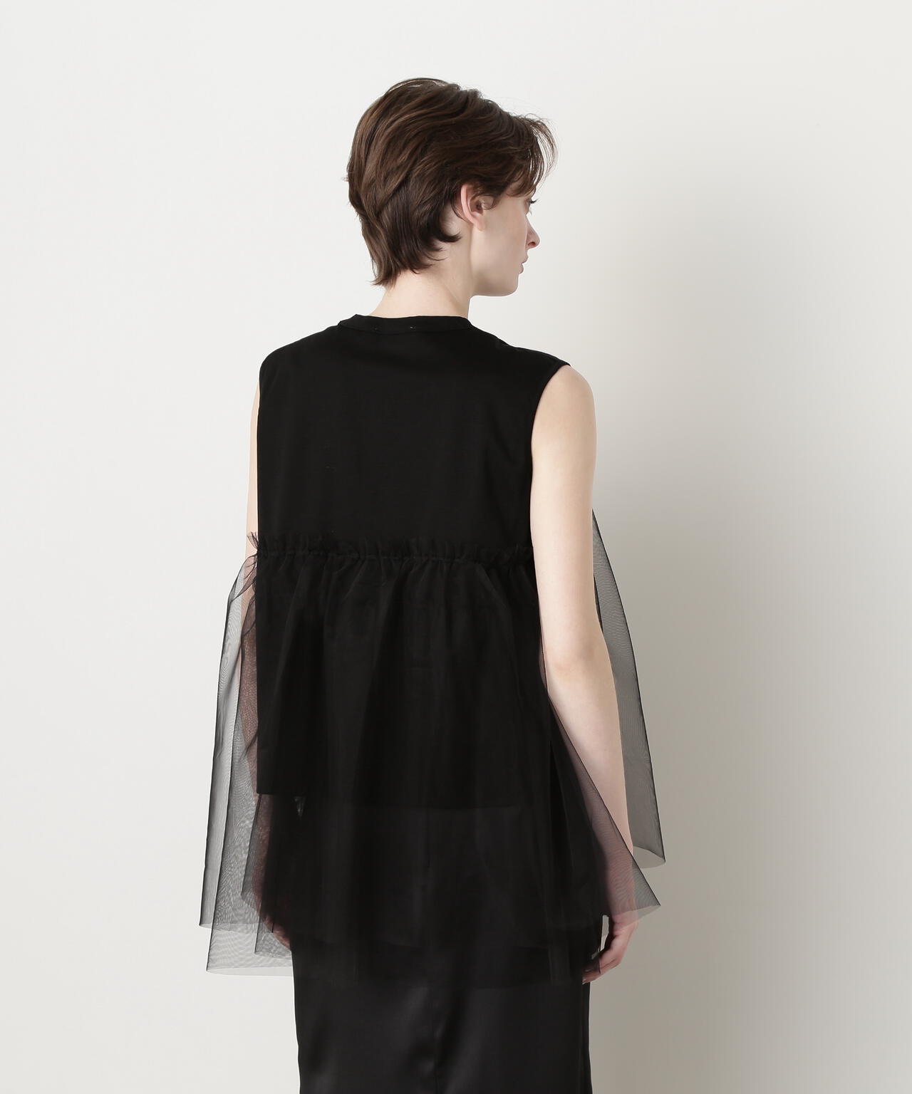 【STORY 8月号掲載商品】Tulle Combination Tops