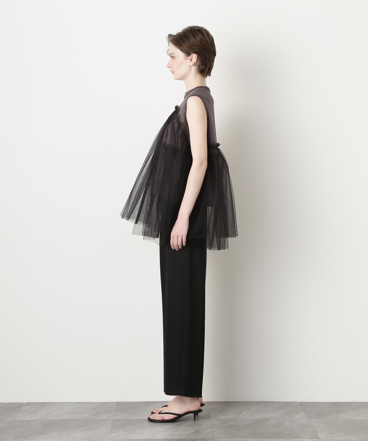 【STORY 8月号掲載商品】Tulle Combination Tops