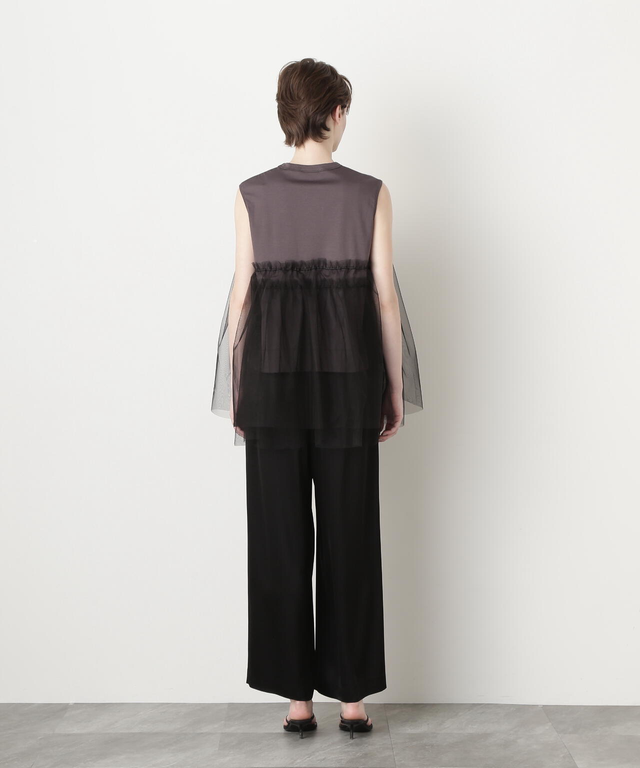 【STORY 8月号掲載商品】Tulle Combination Tops