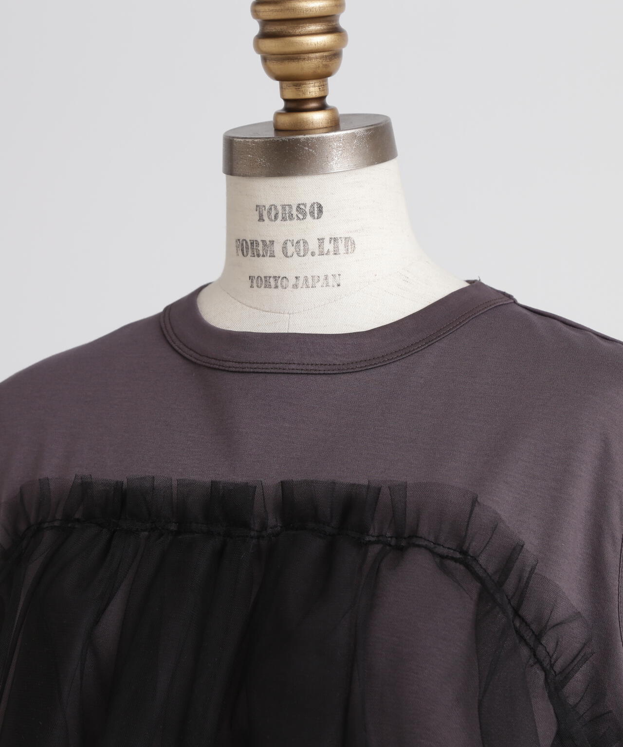 【STORY 8月号掲載商品】Tulle Combination Tops