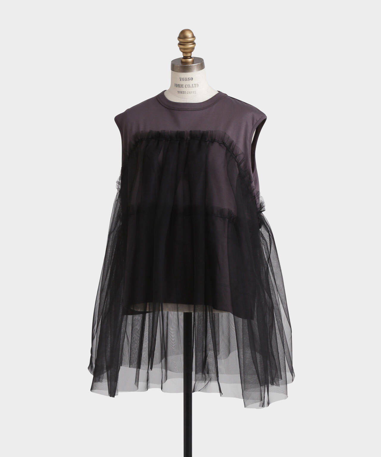 【STORY 8月号掲載商品】Tulle Combination Tops