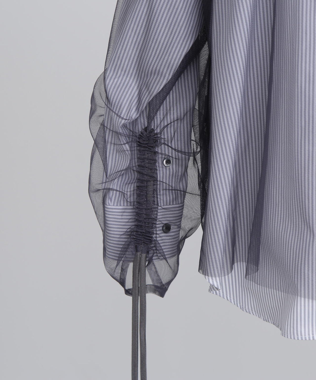 Sheer Organdy Combi Shirts