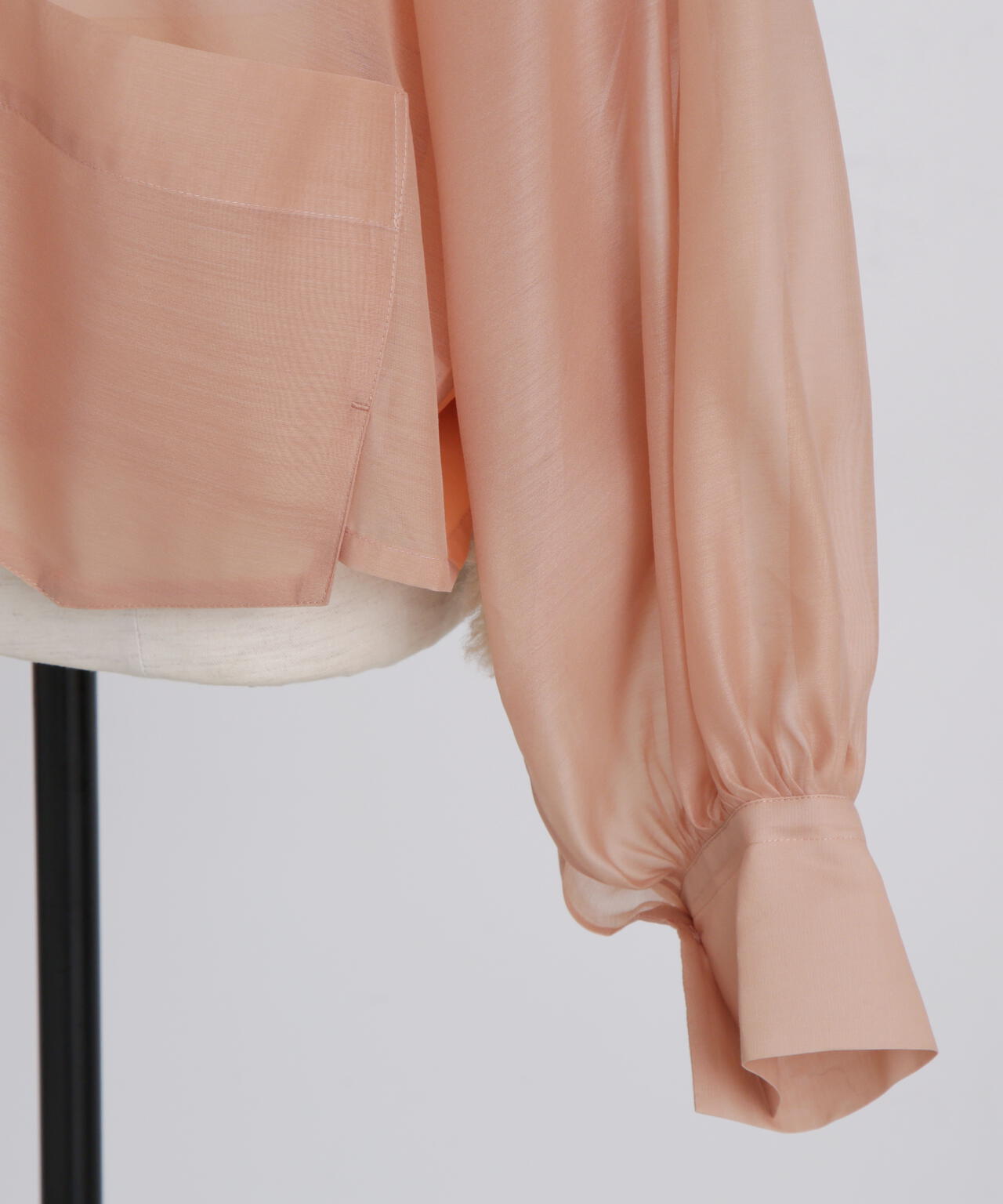 Fur Trim Combination Blouse