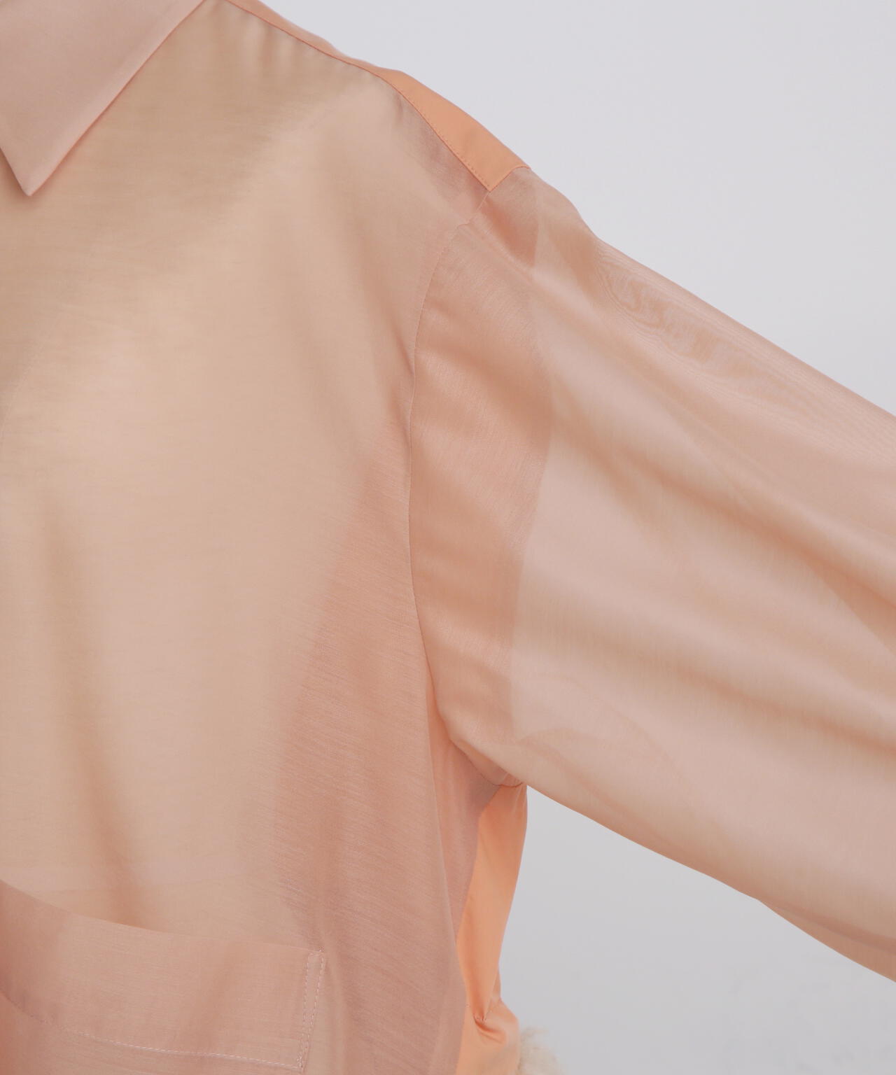 Fur Trim Combination Blouse