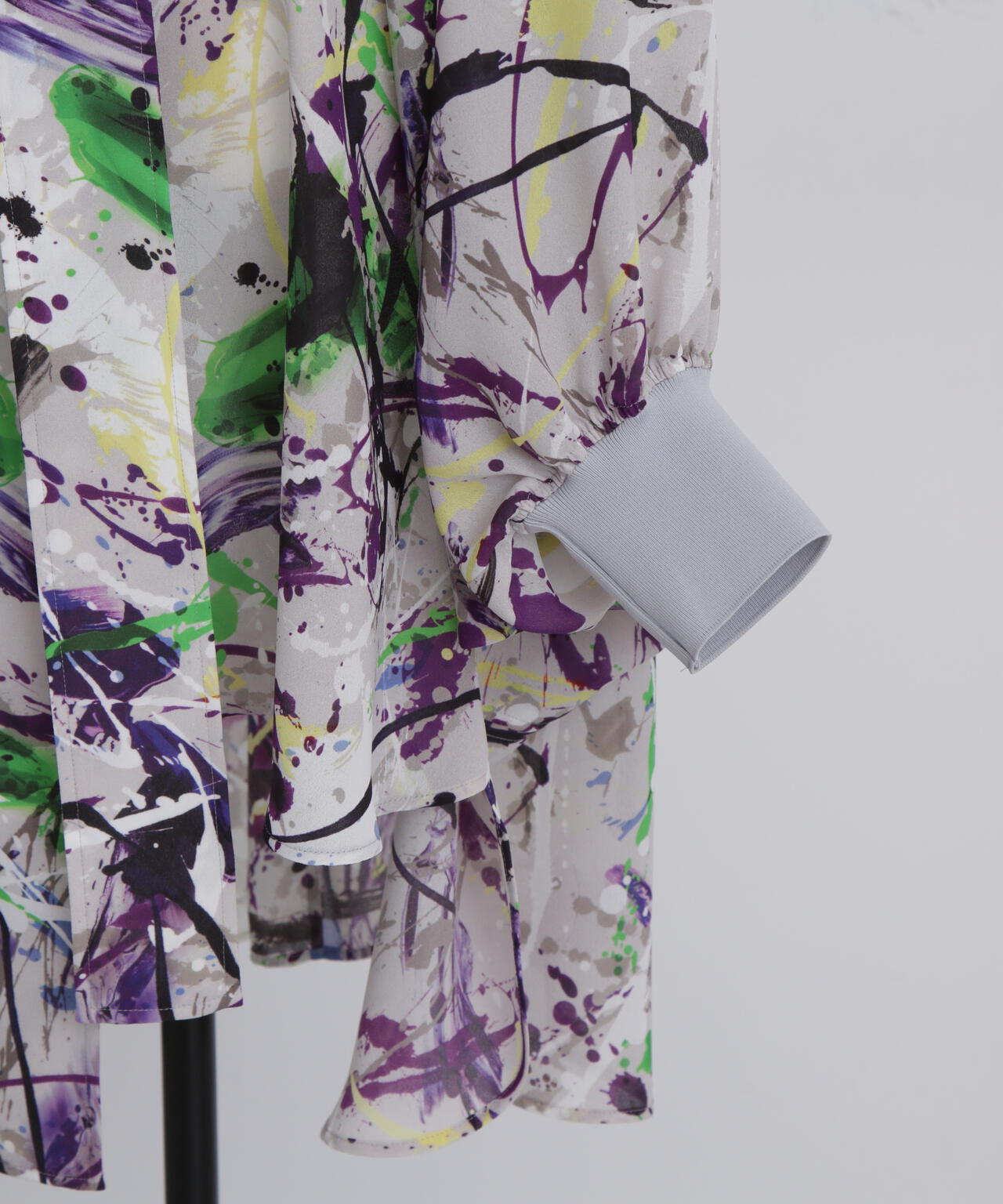 Printed Belted Bige Ste Shirts