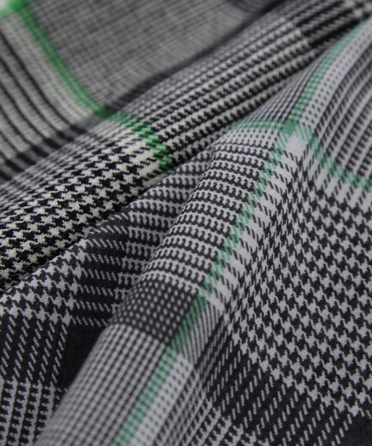 Sheer Combination Pattern Blouse