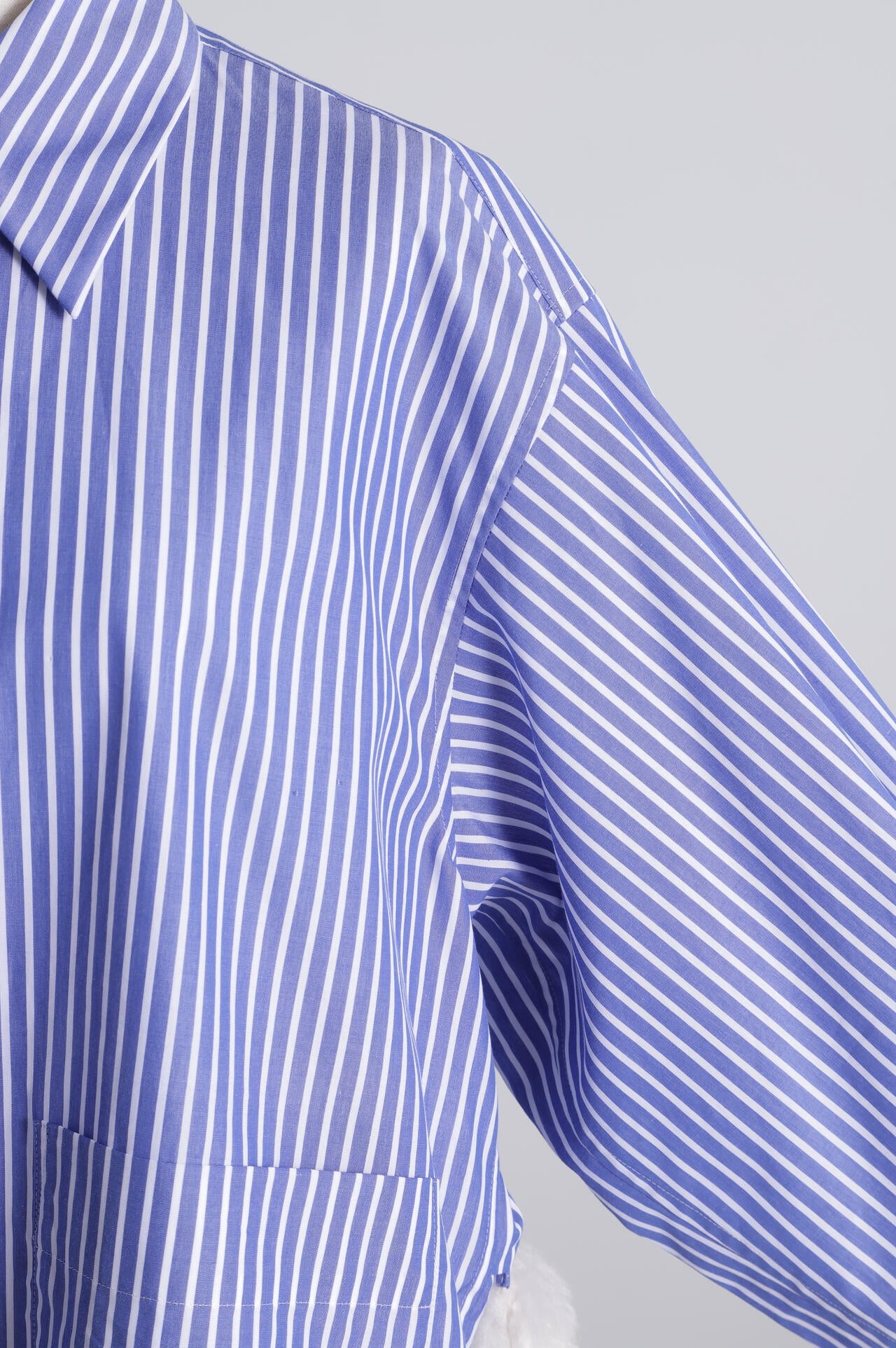 Fur Trim Combi Shirts