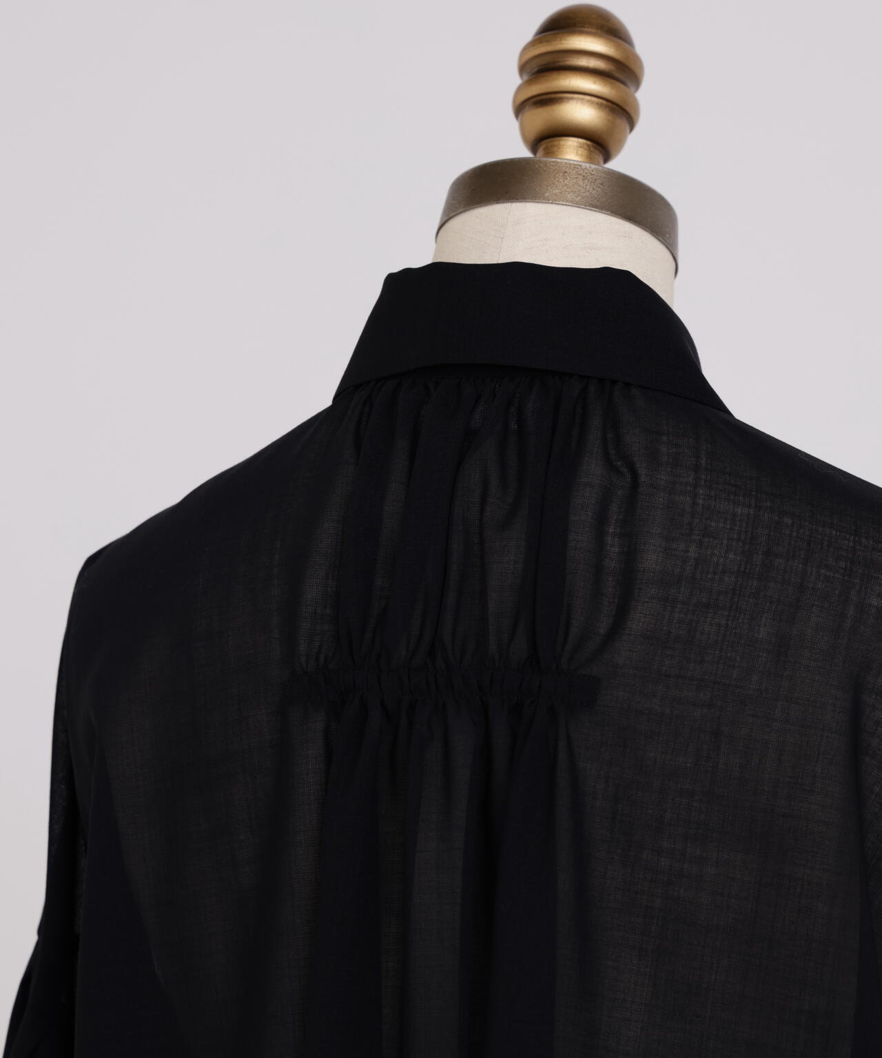 Sheer Volume Sleeve Shirt