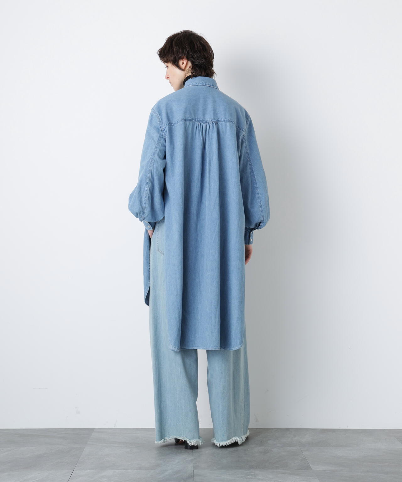 Denim Long Volume Sleeve SH