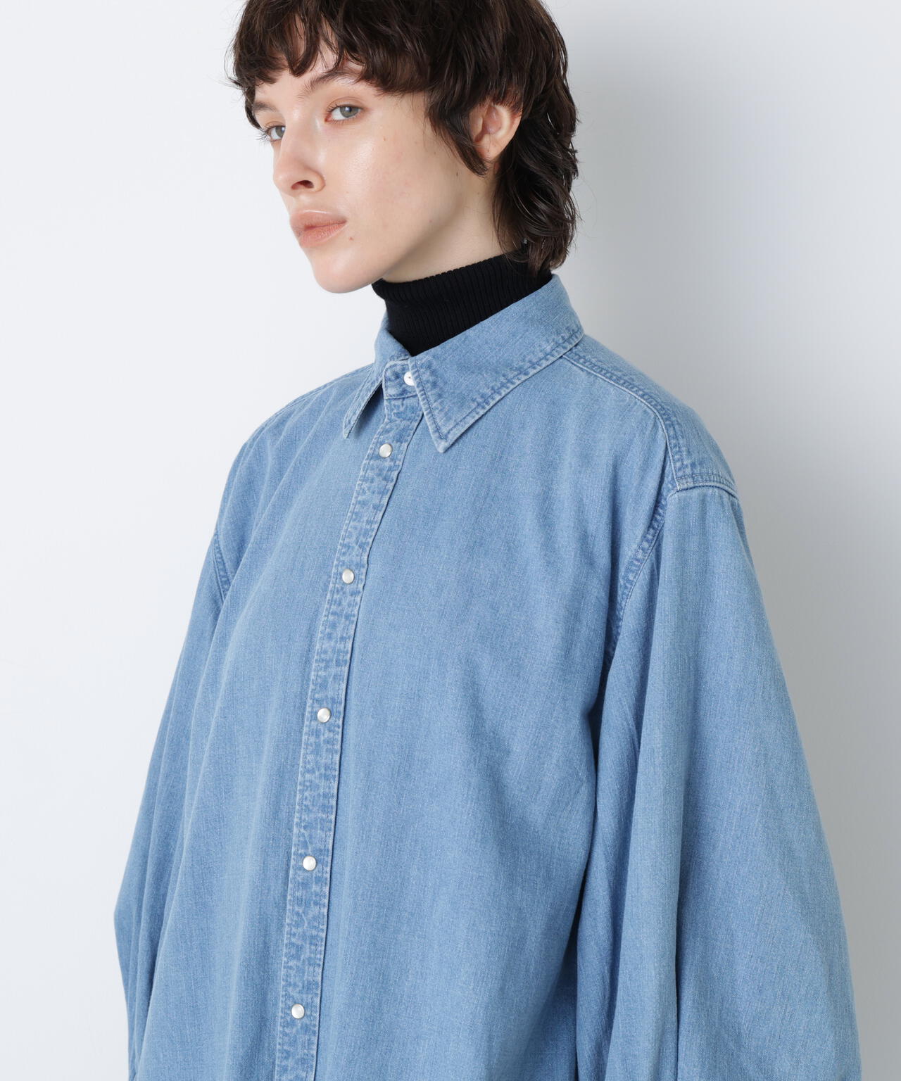 Denim Long Volume Sleeve SH