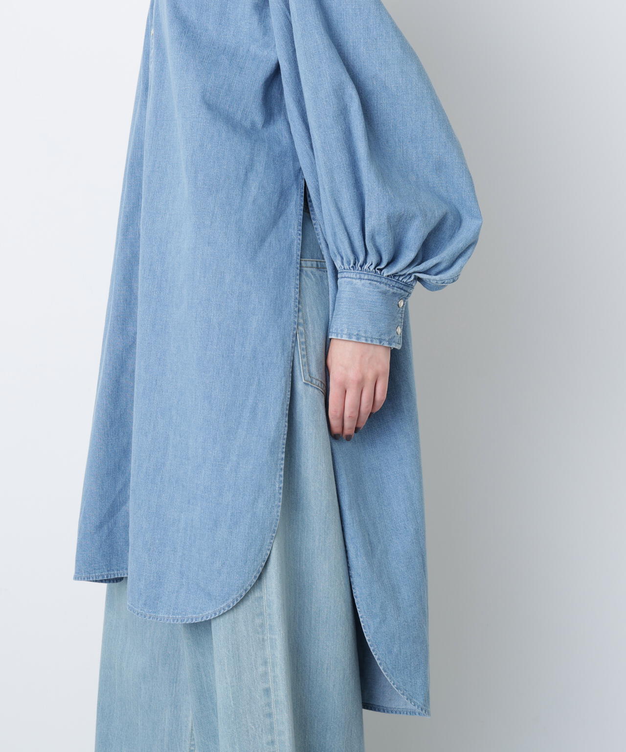 Denim Long Volume Sleeve SH