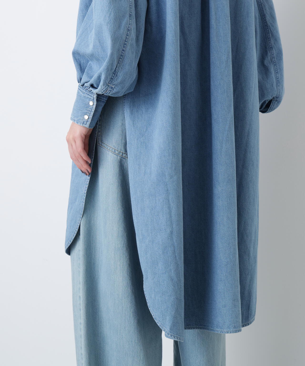 Denim Long Volume Sleeve SH