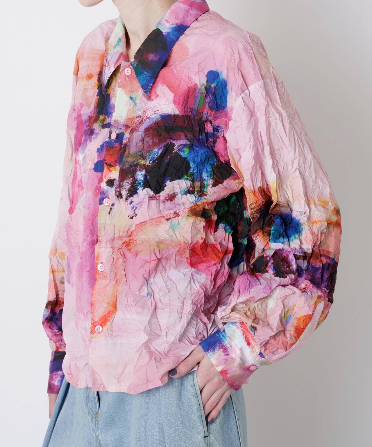 Crushed Art Print Shirts