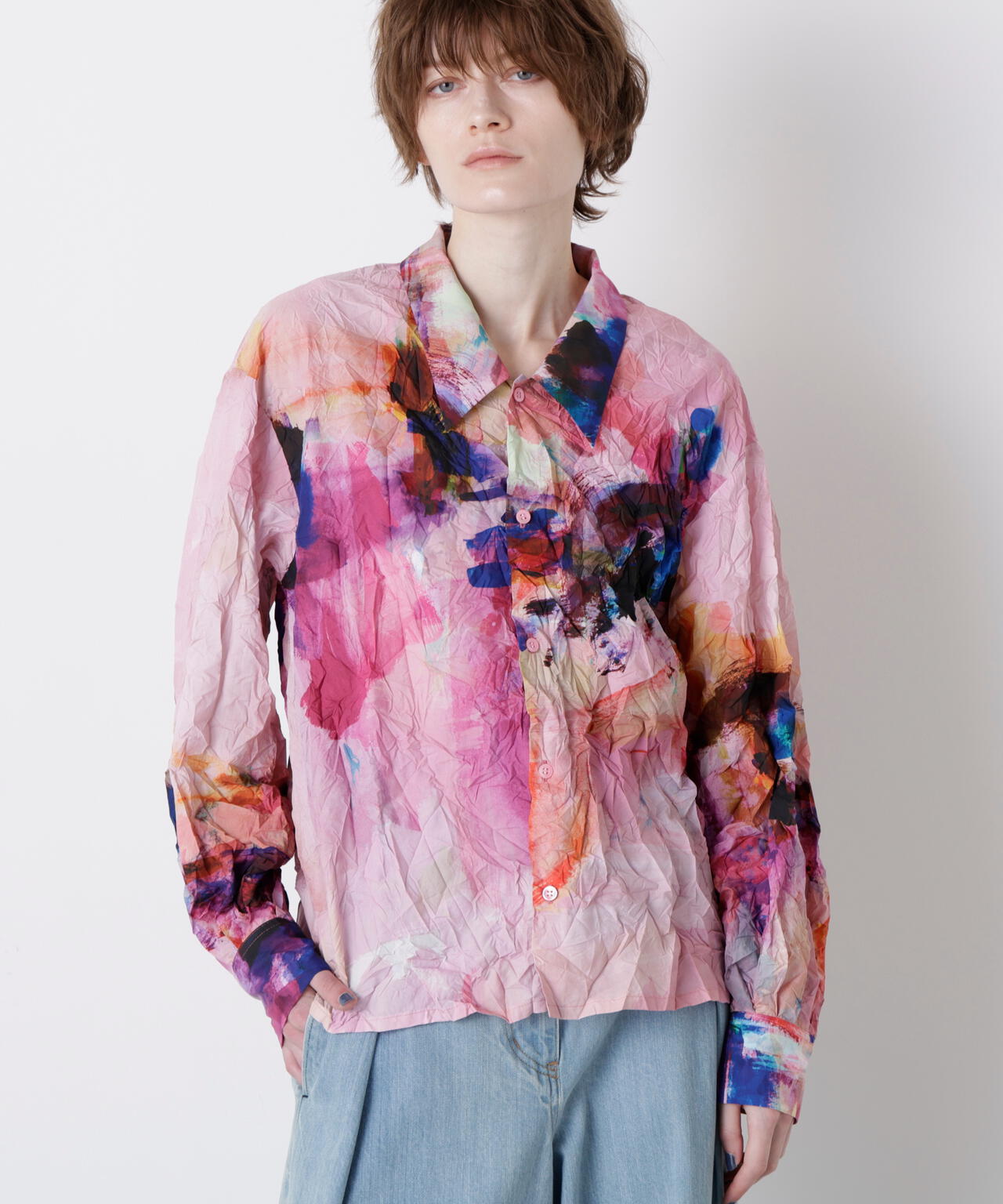 Crushed Art Print Shirts