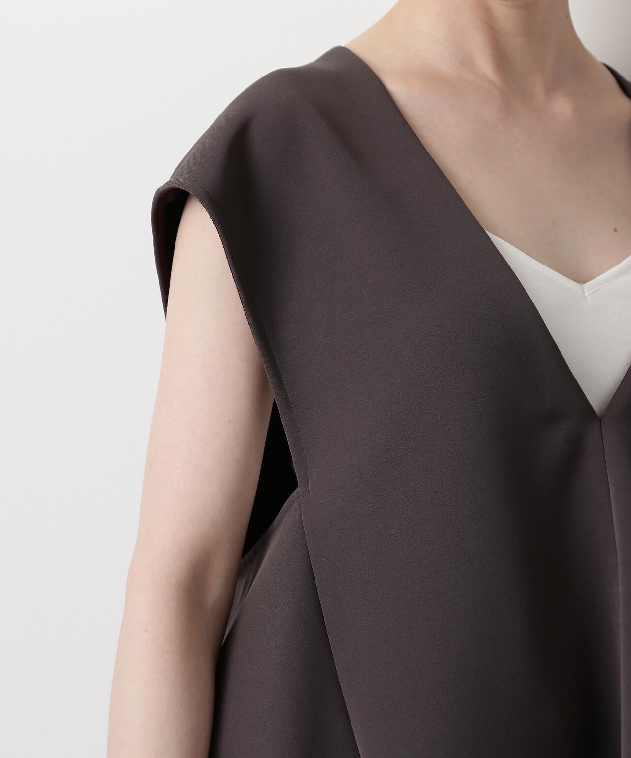 Back Peplum Gilet