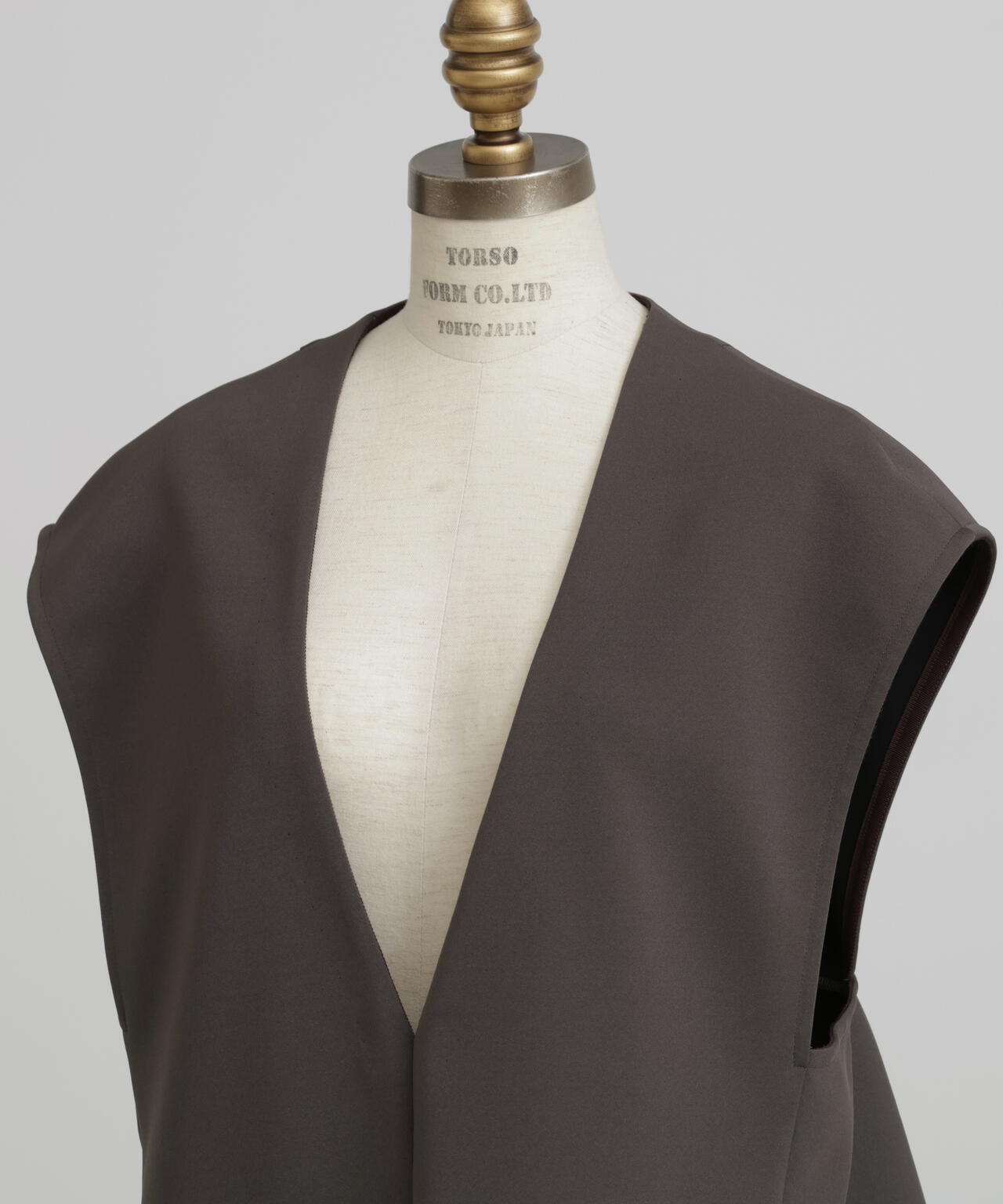 Back Peplum Gilet