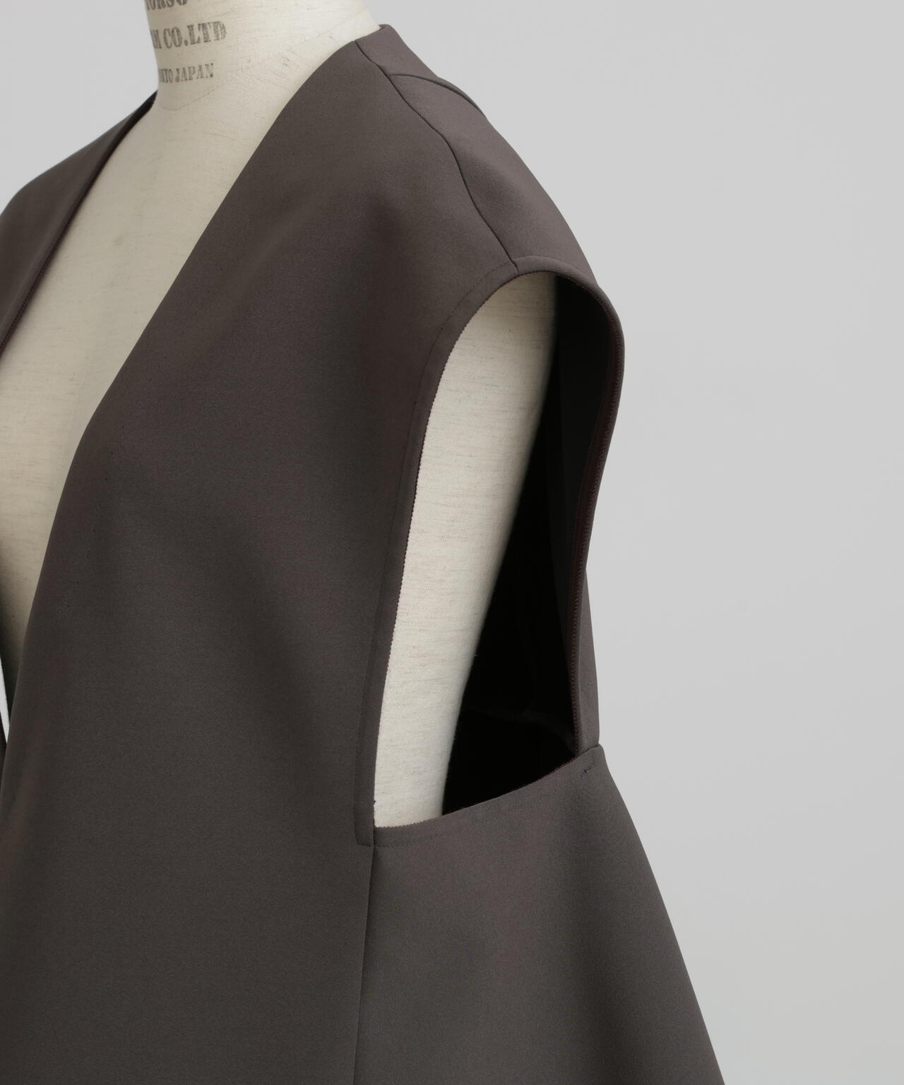 Back Peplum Gilet