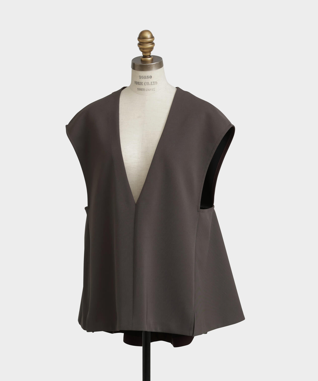 Back Peplum Gilet