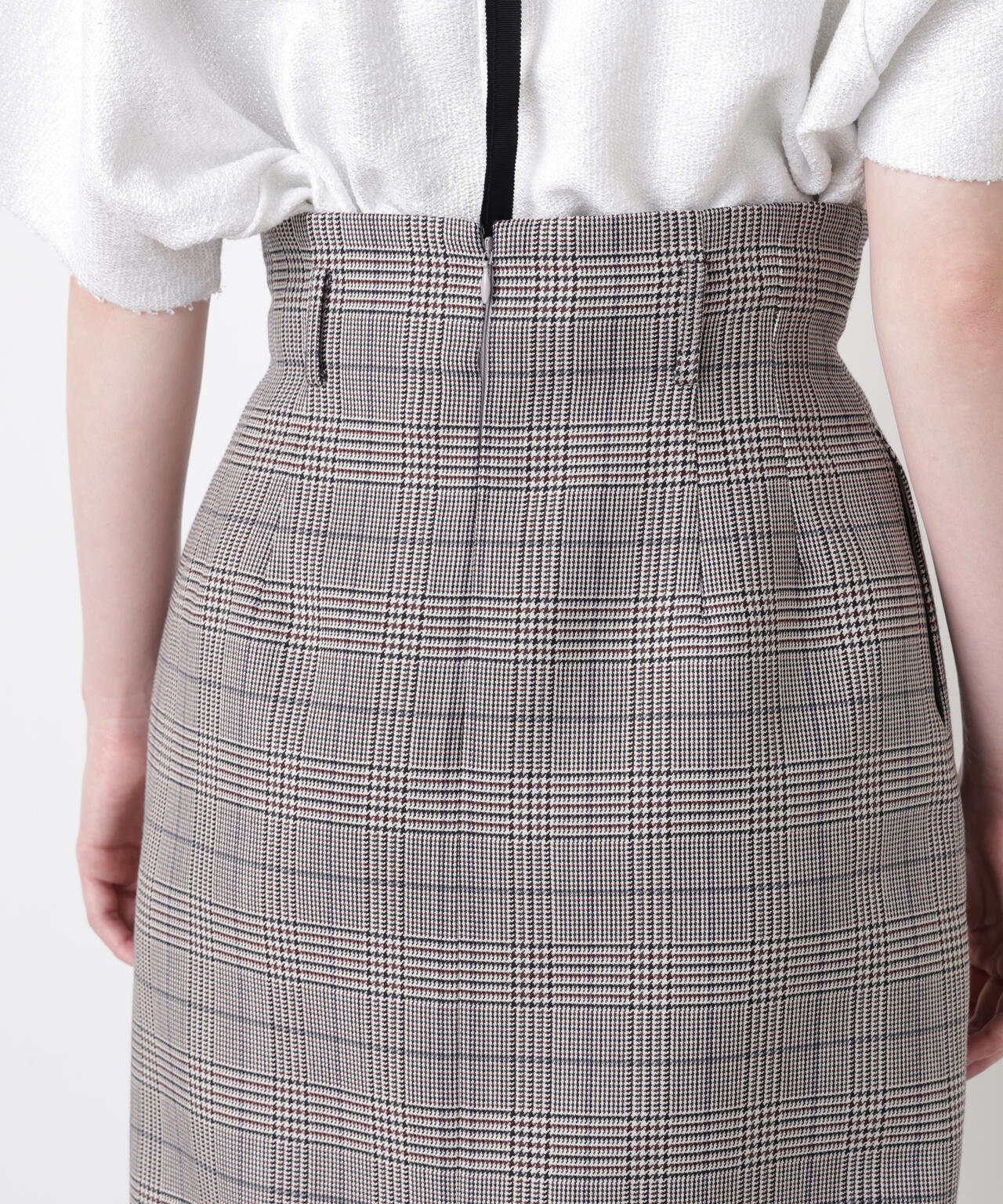 Yarn Dyed I-Line Skirt