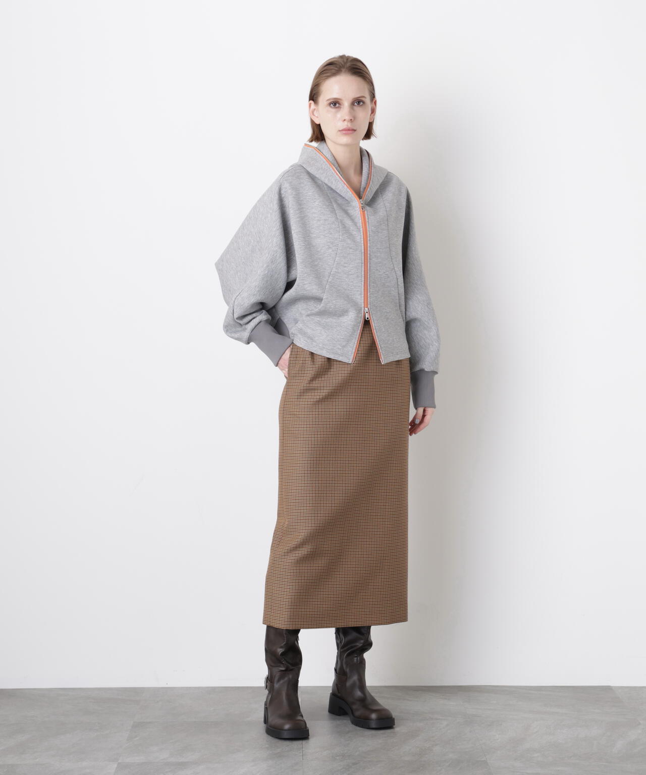 Yarn Dyed I-Line Skirt