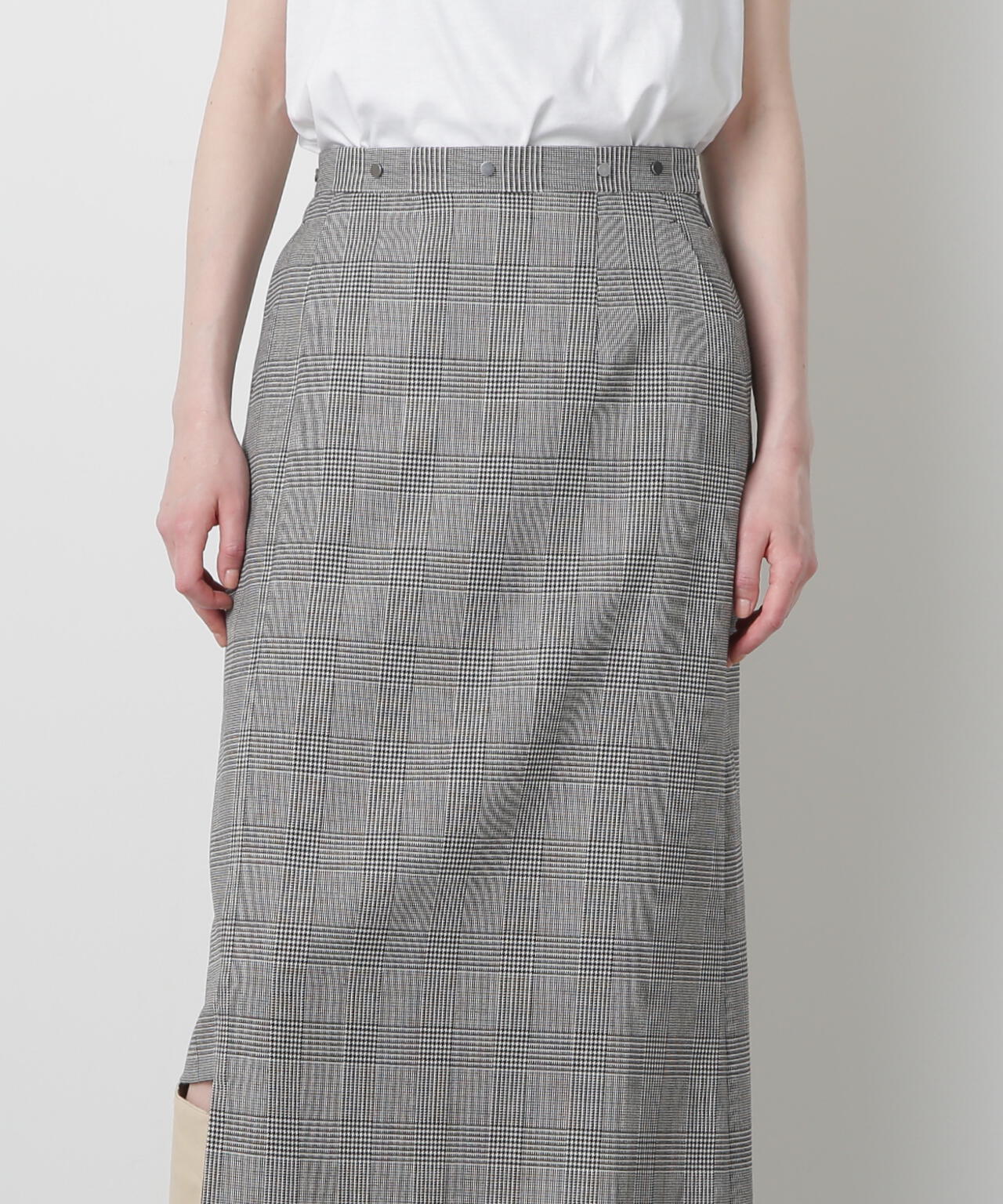 Mix Fabric Combination Skirt